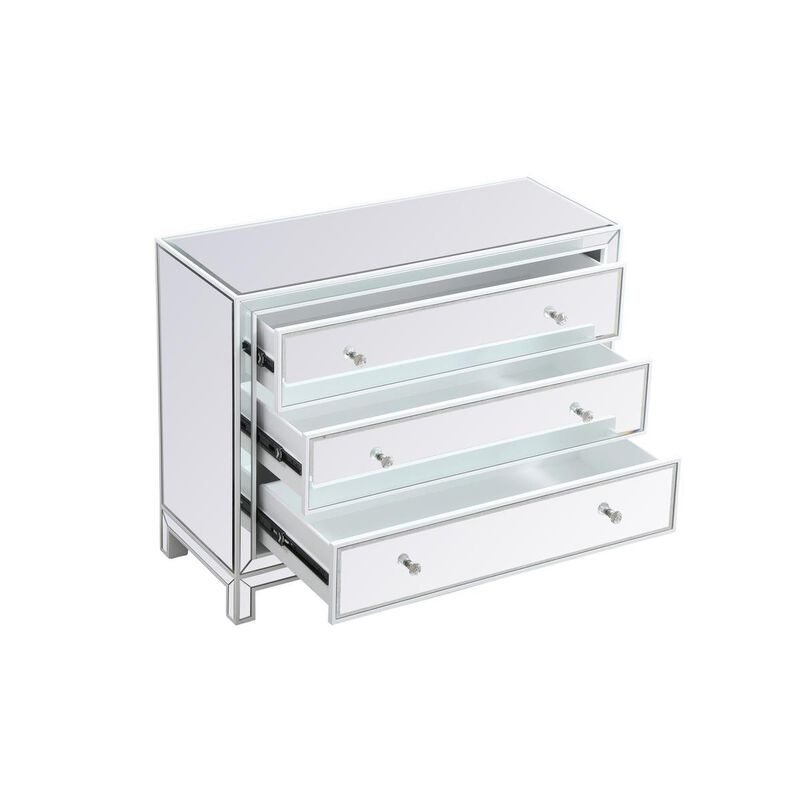 Reflexion 40 Inch Storage Cabinet by Elegant Decor