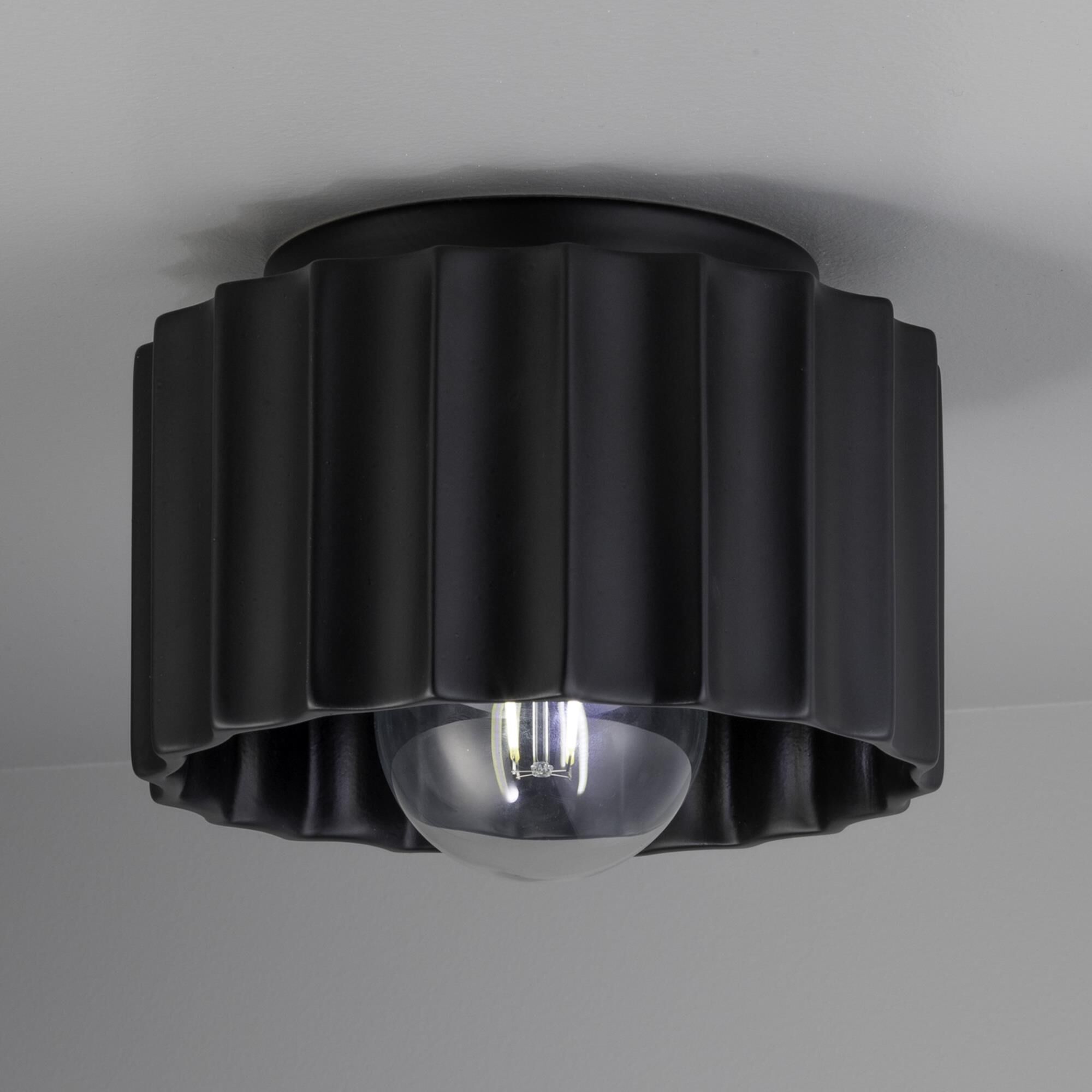 Radiance 8 Inch Outdoor Flush Mount by Justice Design Group
