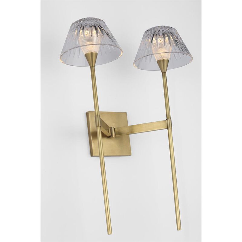 Waterford Blaze 19 Inch Wall Sconce by Visual Comfort Signature Collection