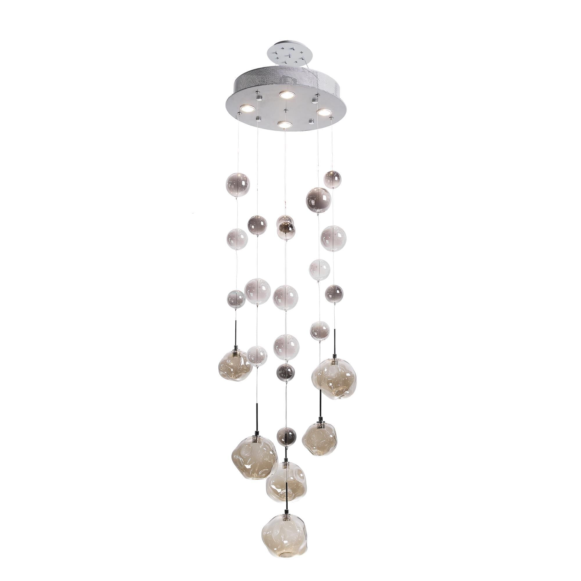 Sylas 15 Inch 4 Light Multi Light Pendant by Dale Tiffany