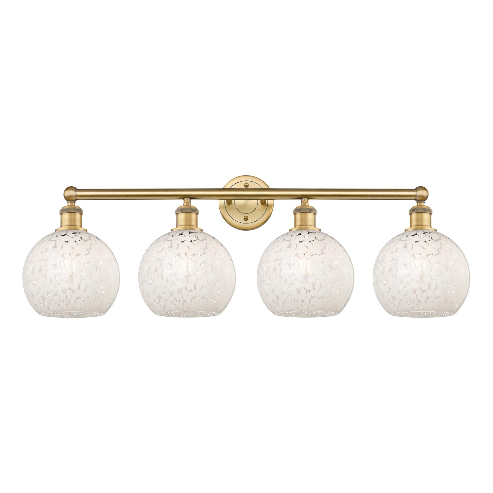 Bruno Marashlian White Mouchette 35 Inch Bath Vanity Light by Innovations Lighting
