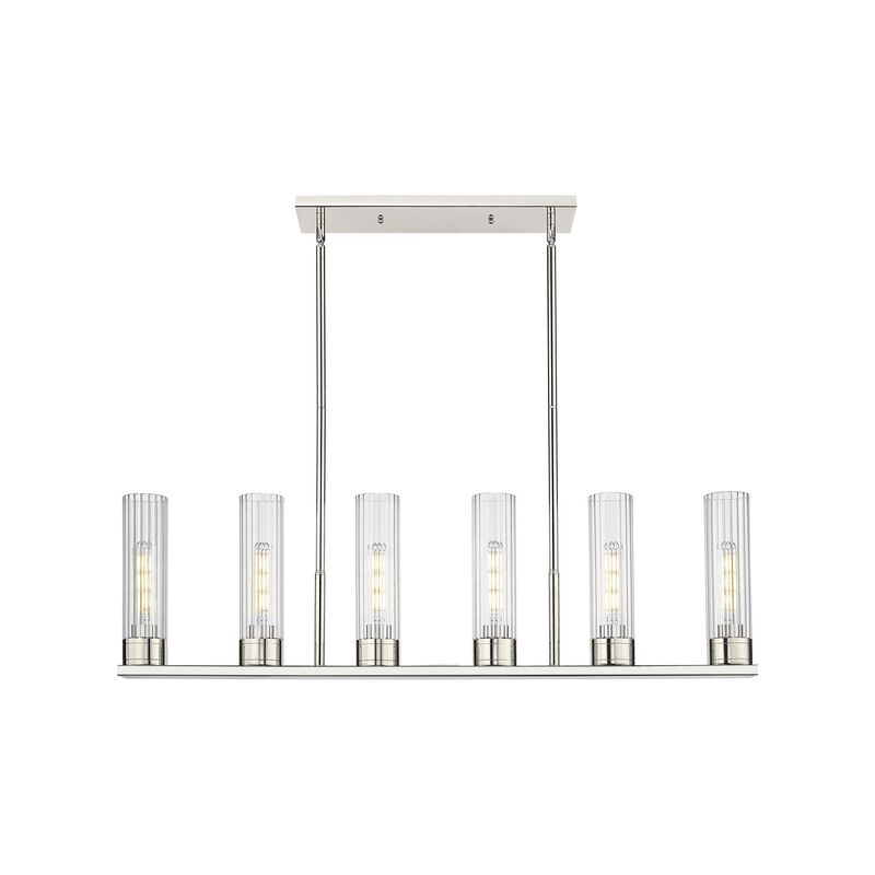 Bruno Marashlian Empire 44 Inch 6 Light Linear Suspension Light by Innovations Lighting