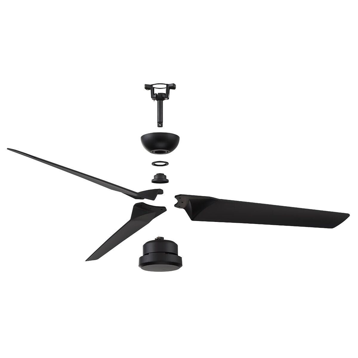 Roboto Outdoor Rated 52 Inch Ceiling Fan by Modern Forms