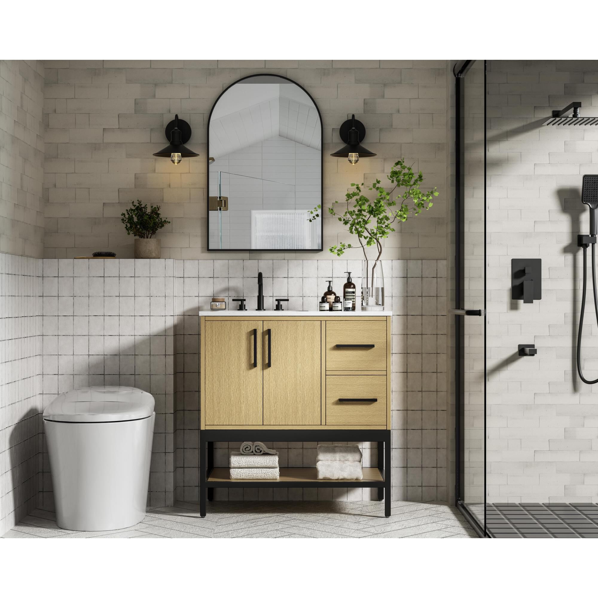 Lennox 0 Inch Bath Vanity by Elegant Dcor