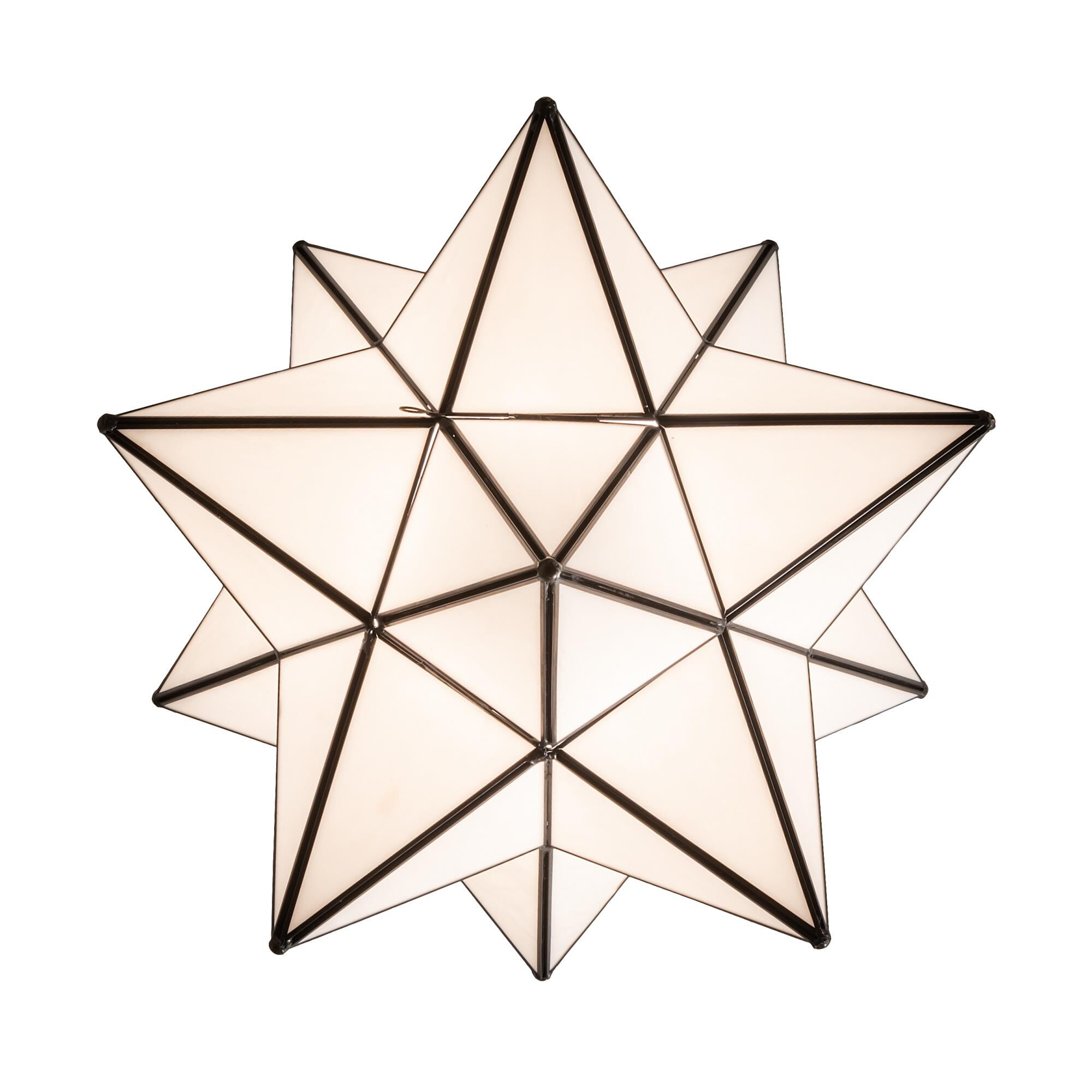 Shown in Mahogany Bronze finish and White glass