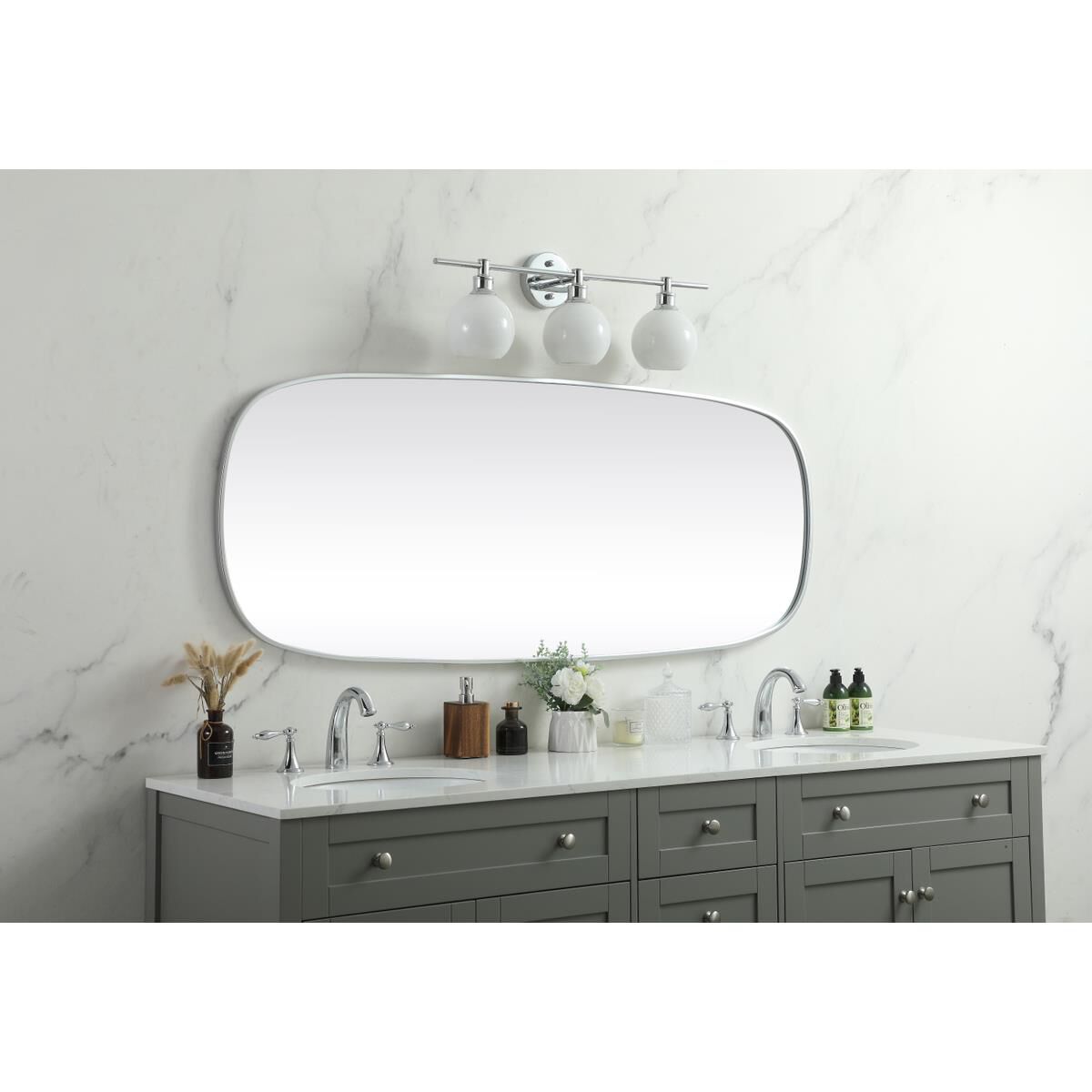 Brynn 60 Inch Decorative Mirror by Elegant Decor