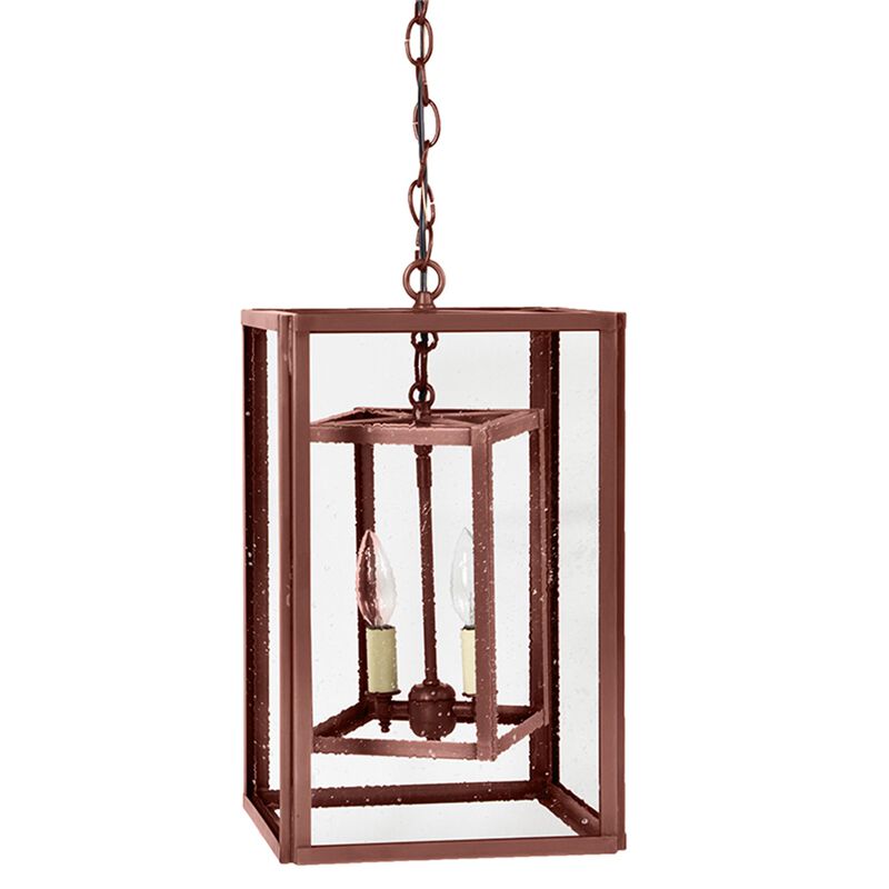 Transitional 16 Inch 2 Light Lantern Pendant by Northeast Lantern