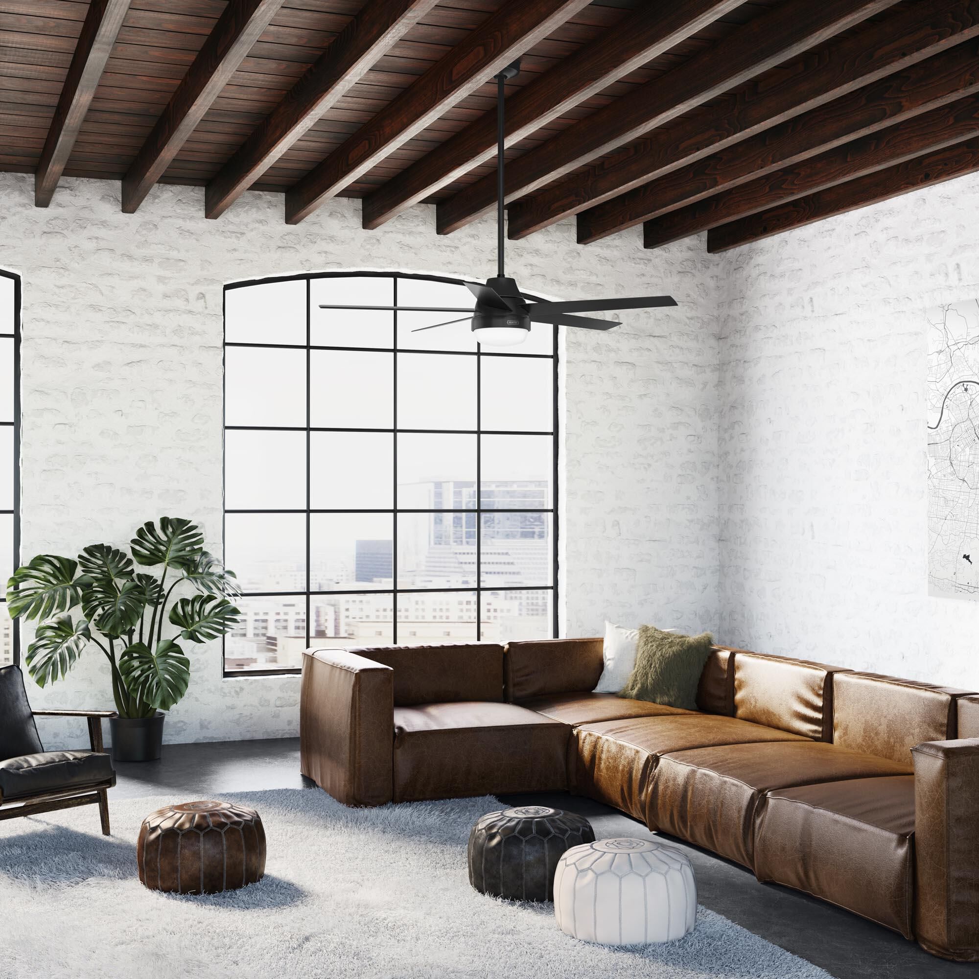 Aerodyne 60 Inch Ceiling Fan by Hunter Fan