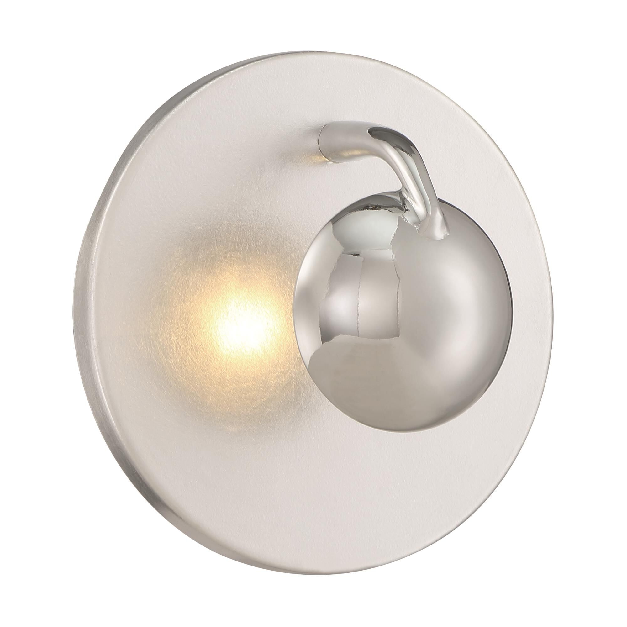 Shown in Silver And Chrome finish