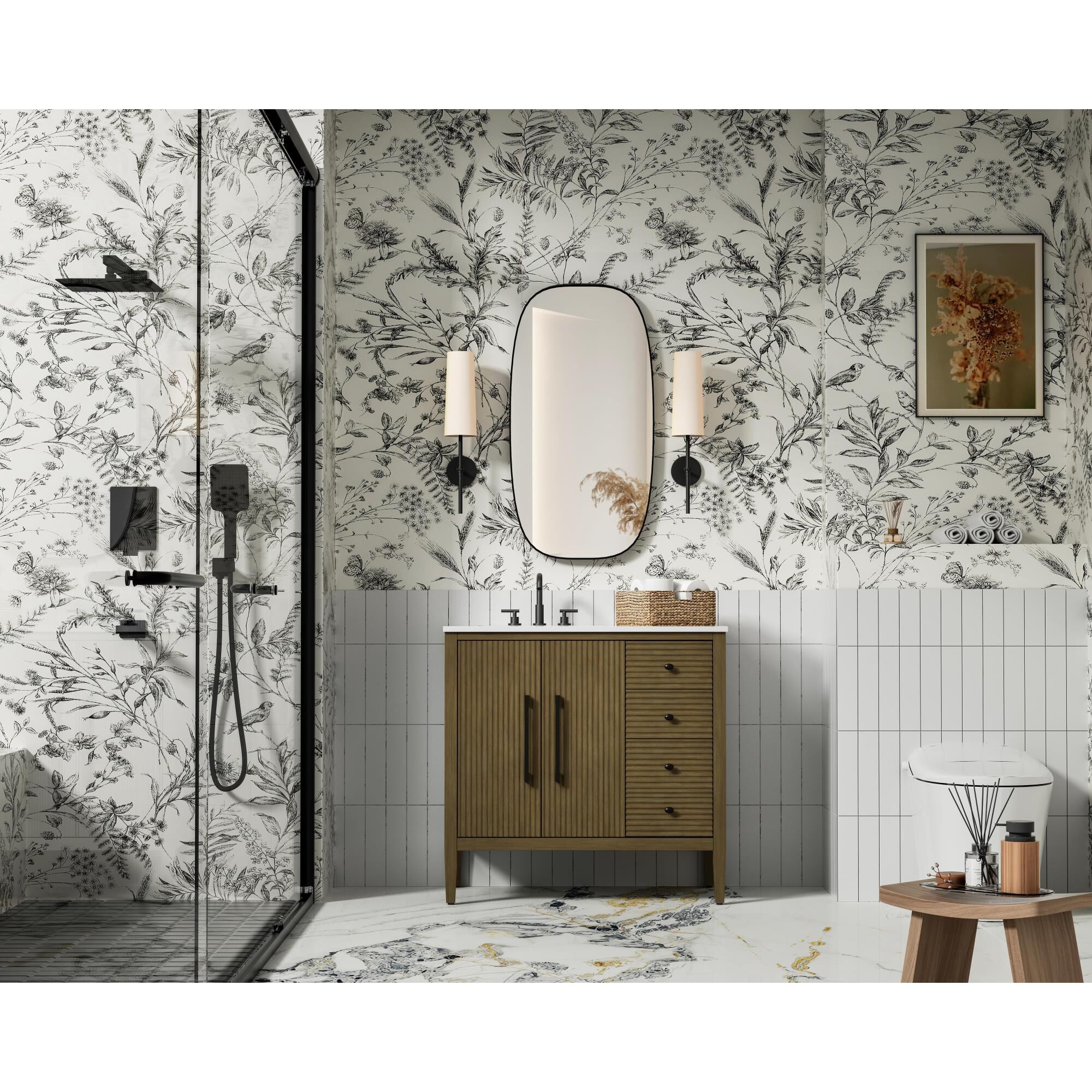 Blakely 36 Inch Bath Vanity by Elegant Dcor