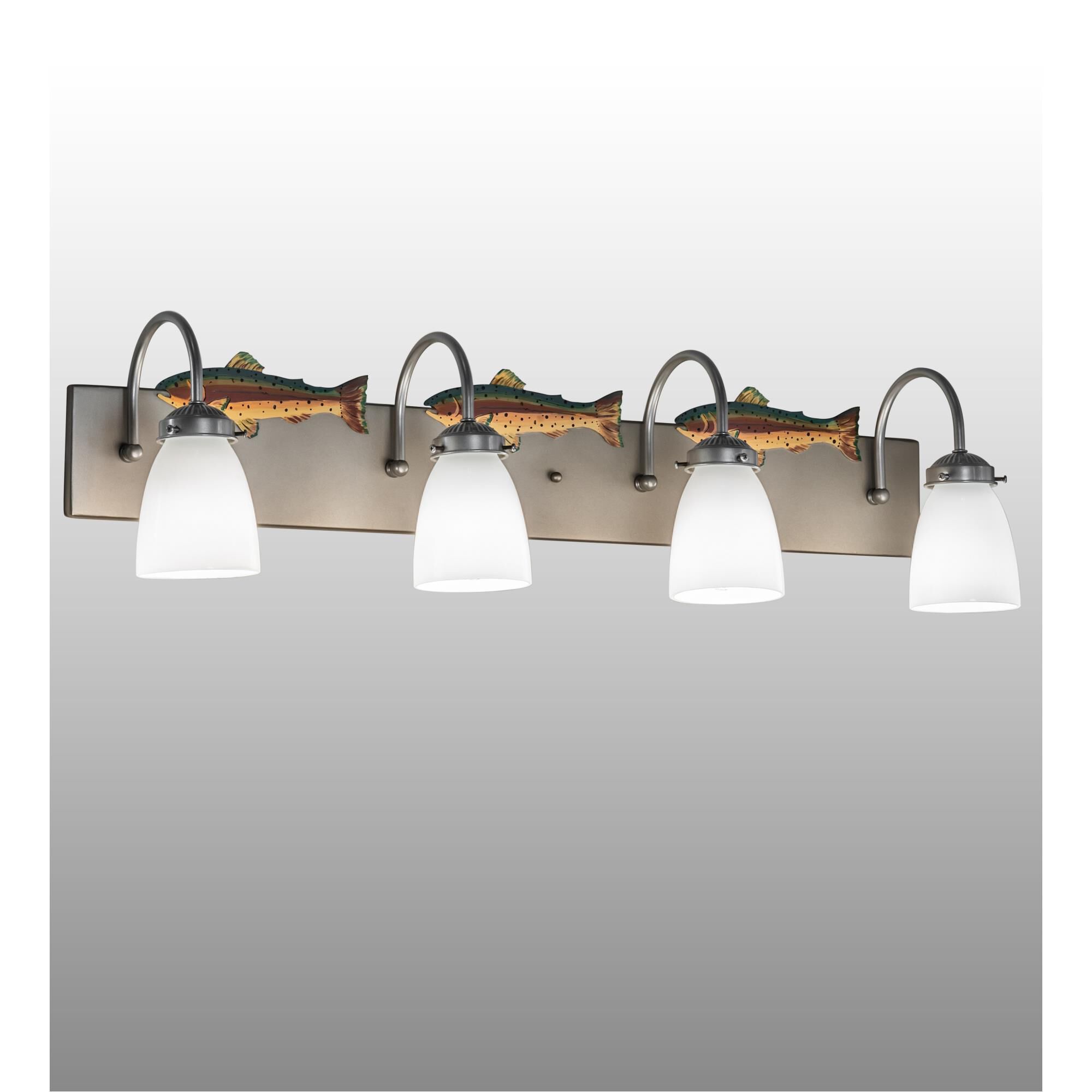 Trout 33 Inch 4 Light Bath Vanity Light by Meyda Lighting