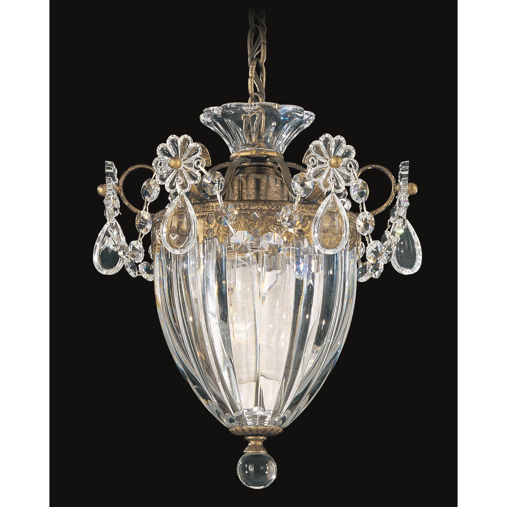 Shown in Etruscan Gold finish and Clear Radiance crystal