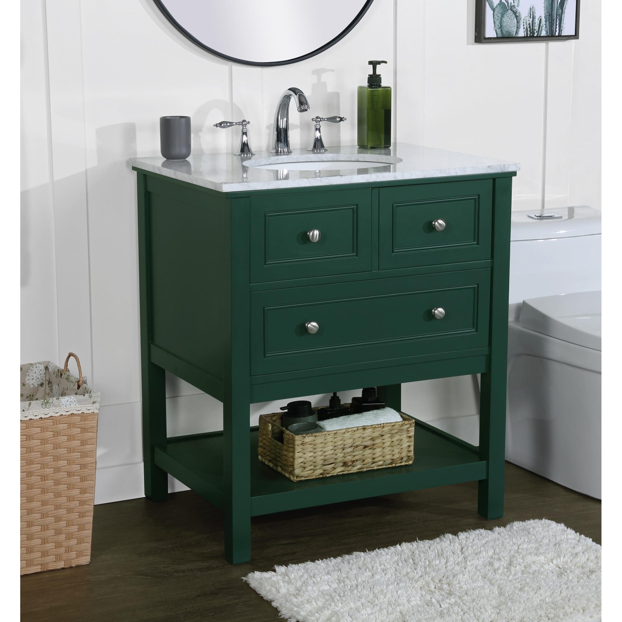 Metropolis Bath Vanity by Elegant Decor