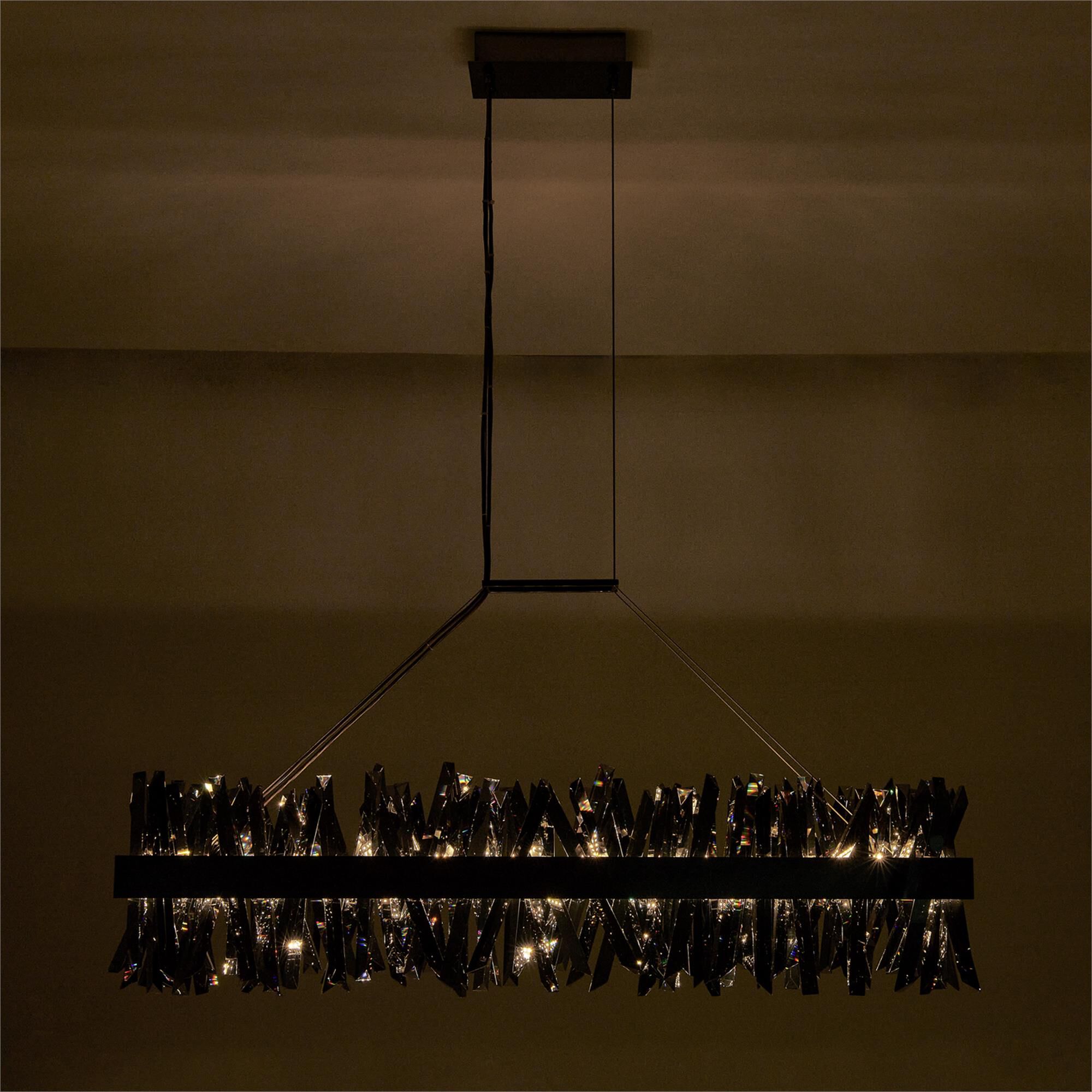 Glacier 48 Inch Linear Suspension Light by Allegri
