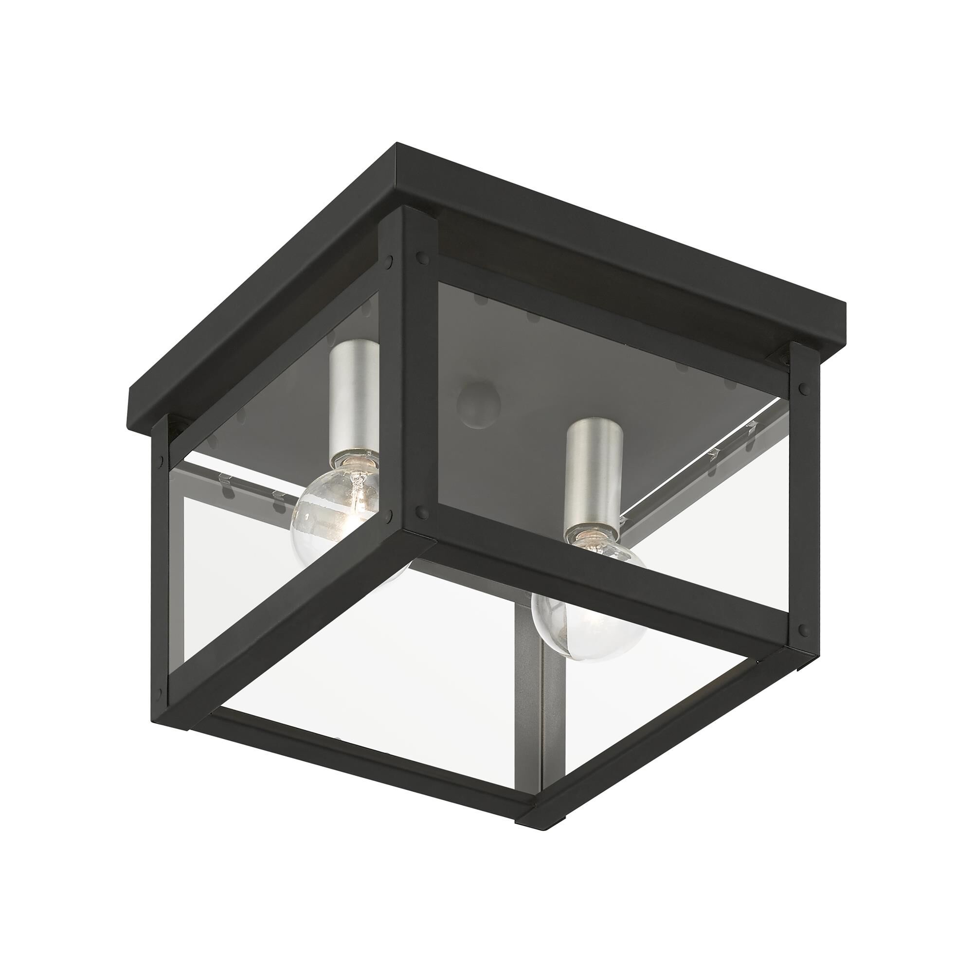 Milford 8 Inch 2 Light Flush Mount by Livex Lighting