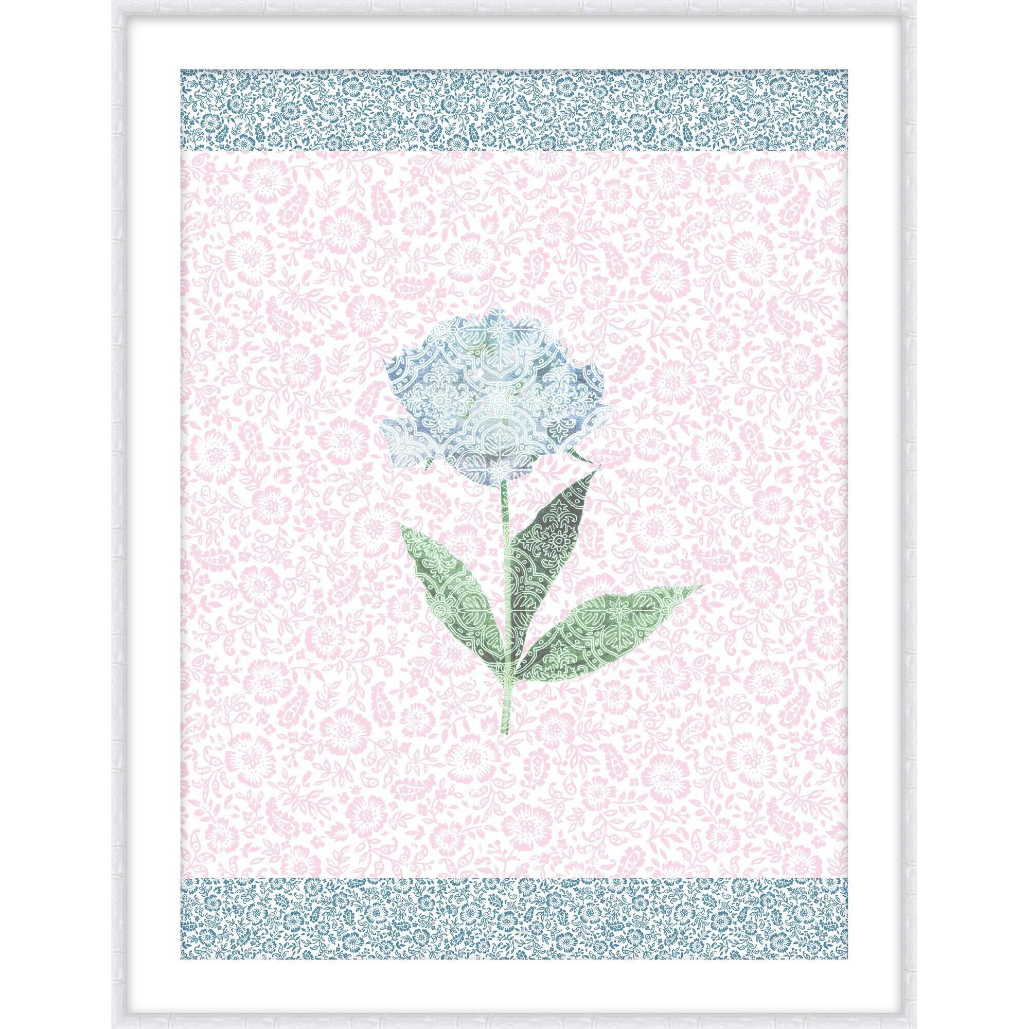 Paper Peony Print by Level57