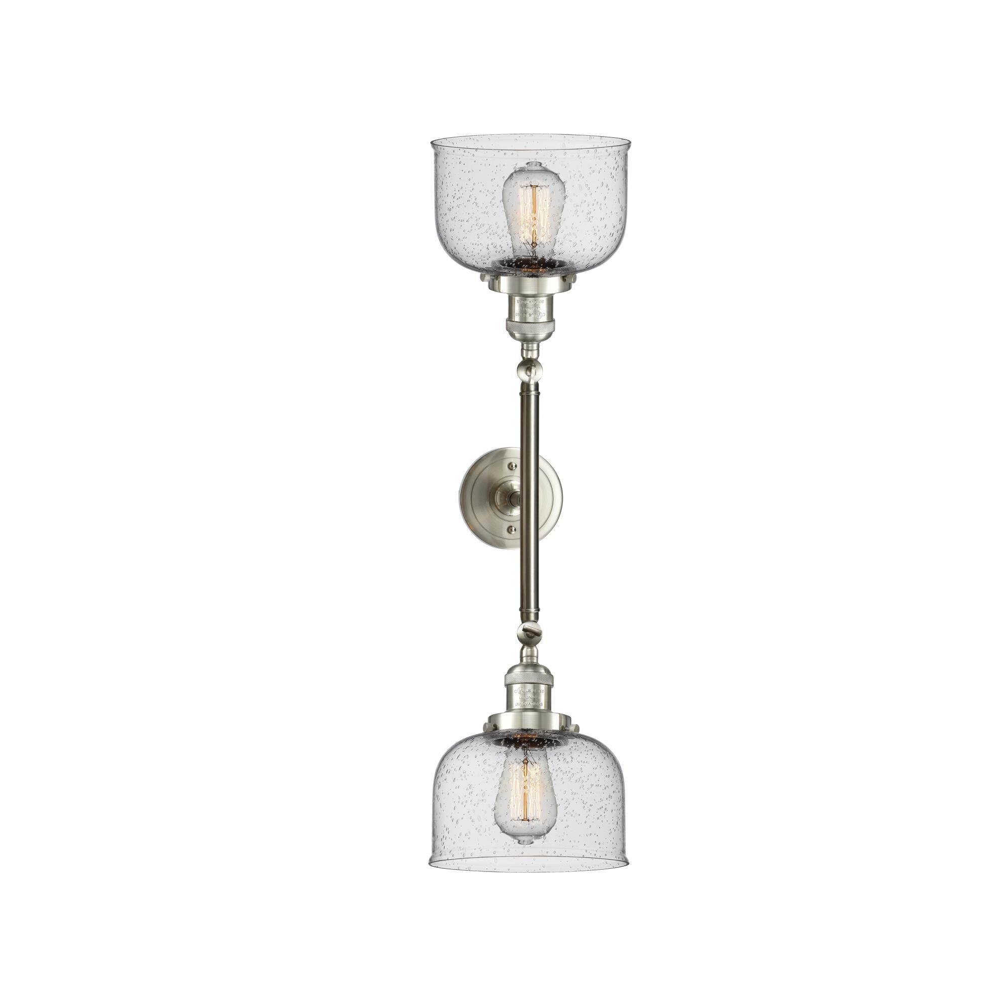 Bruno Marashlian Large Bell 19 Inch 2 Light Bath Vanity Light by Innovations Lighting