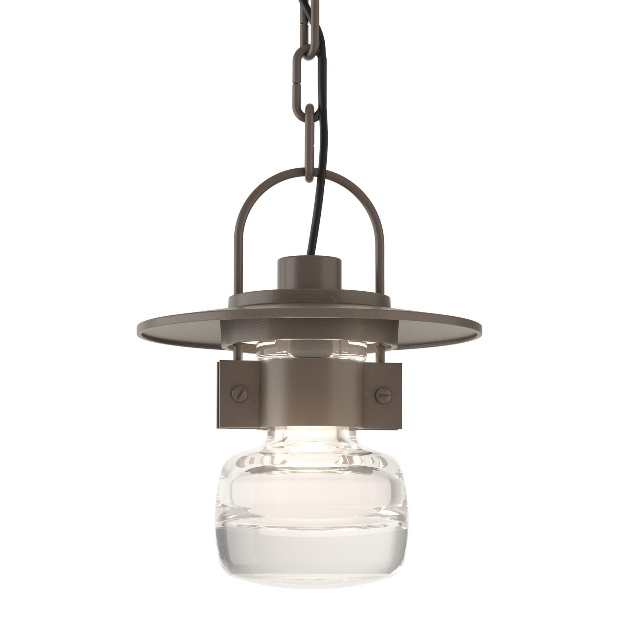 Shown in Coastal Dark Smoke finish and Clear  glass