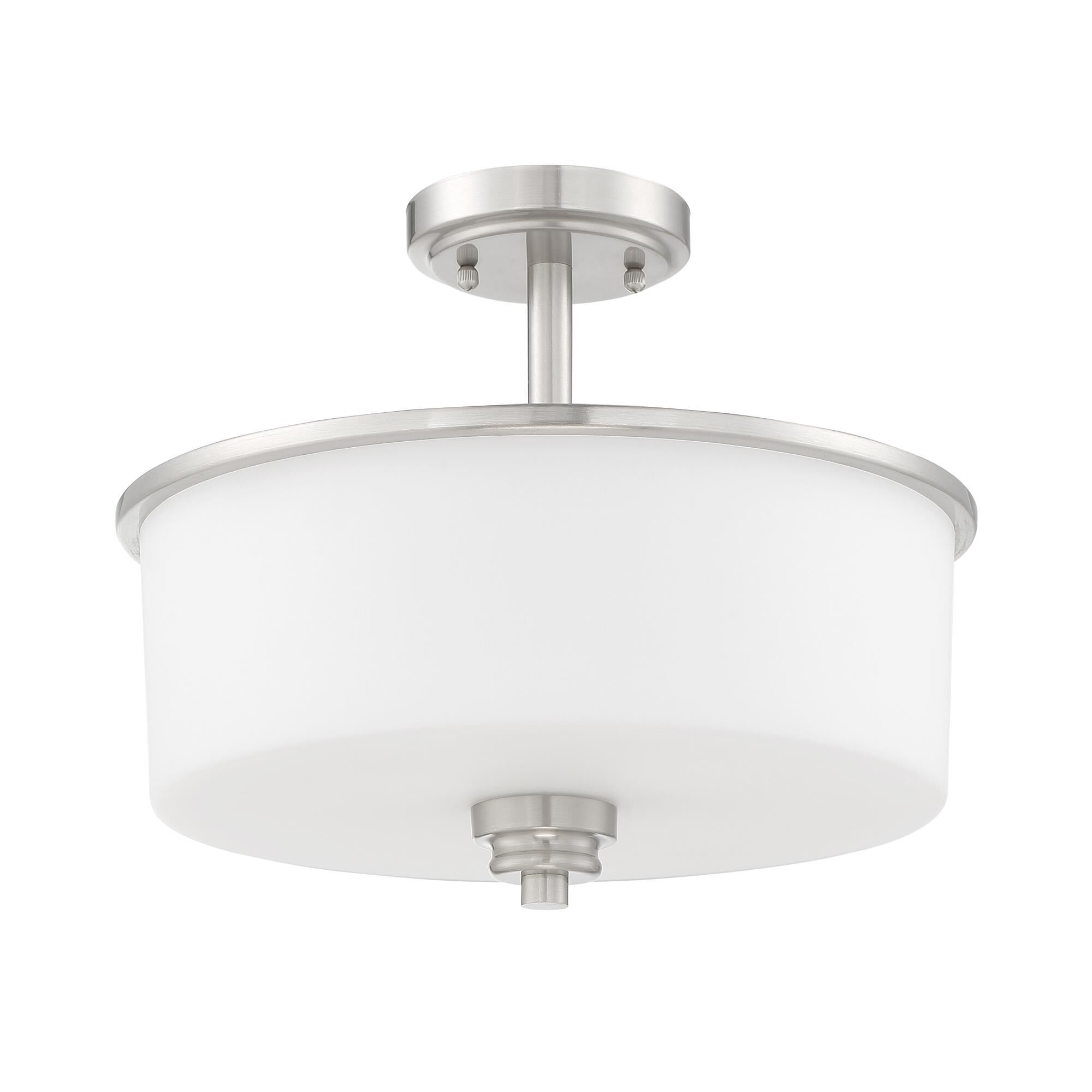 Bolden 13 Inch 2 Light Semi Flush Mount by Craftmade
