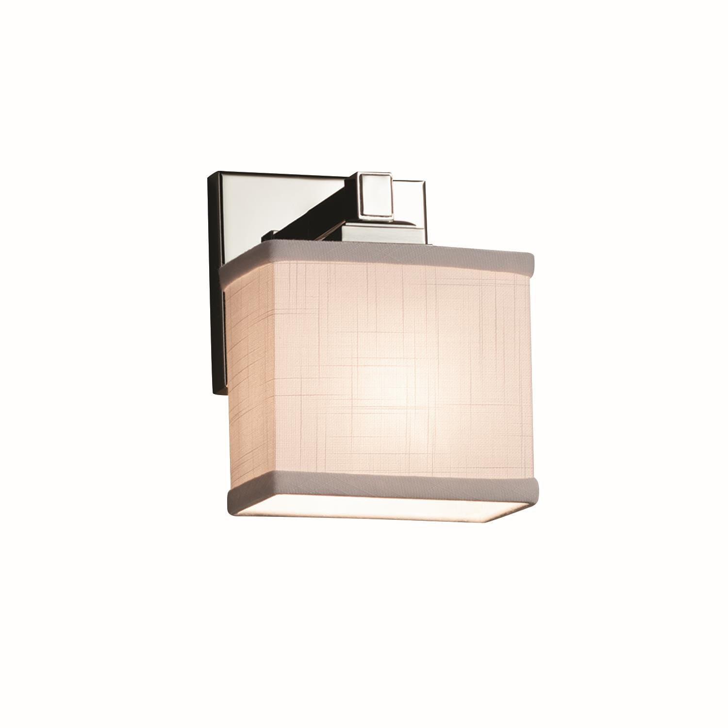 Textile 8 Inch Wall Sconce by Justice Design Group