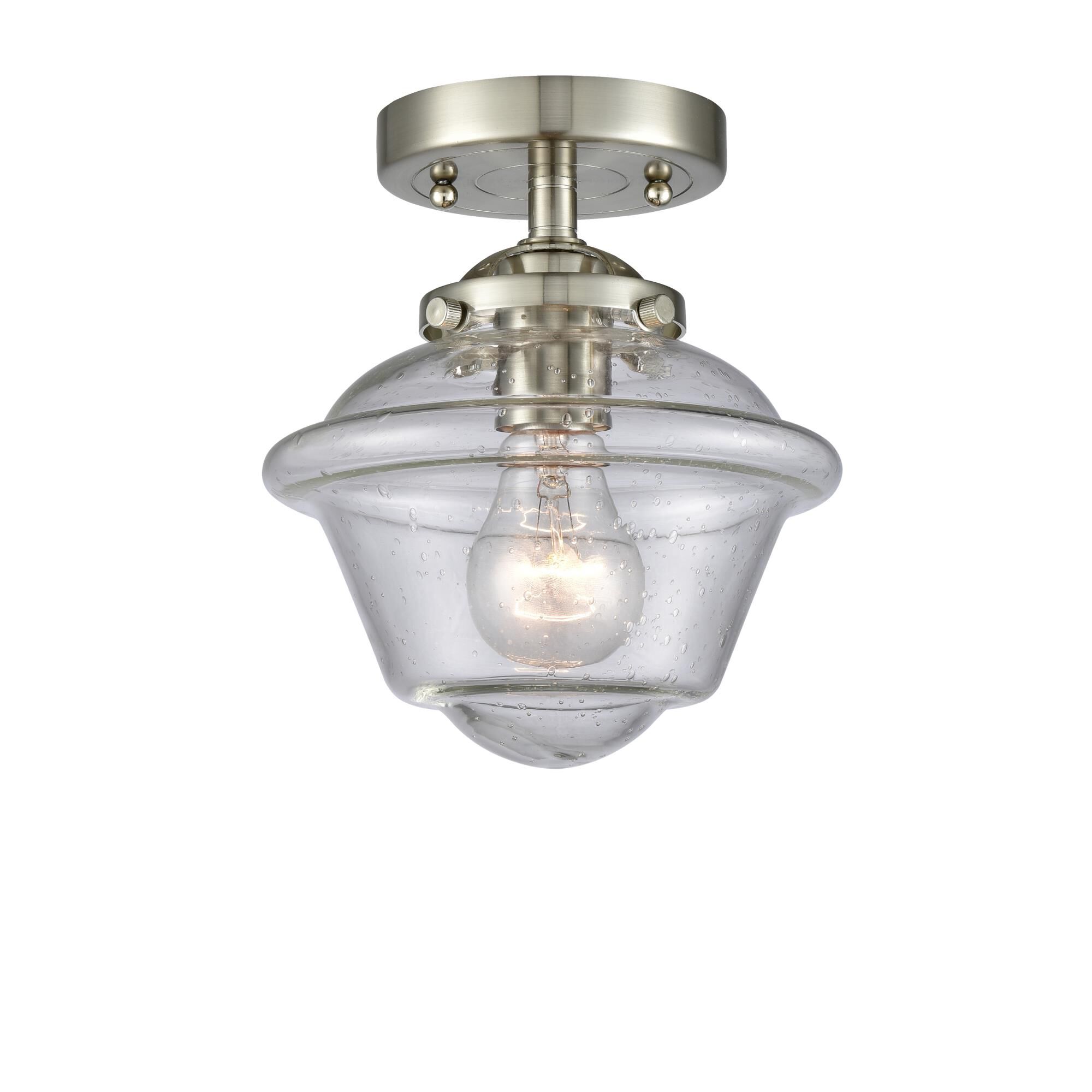 Bruno Marashlian Oxford 7 Inch 1 Light Semi Flush Mount by Innovations Lighting