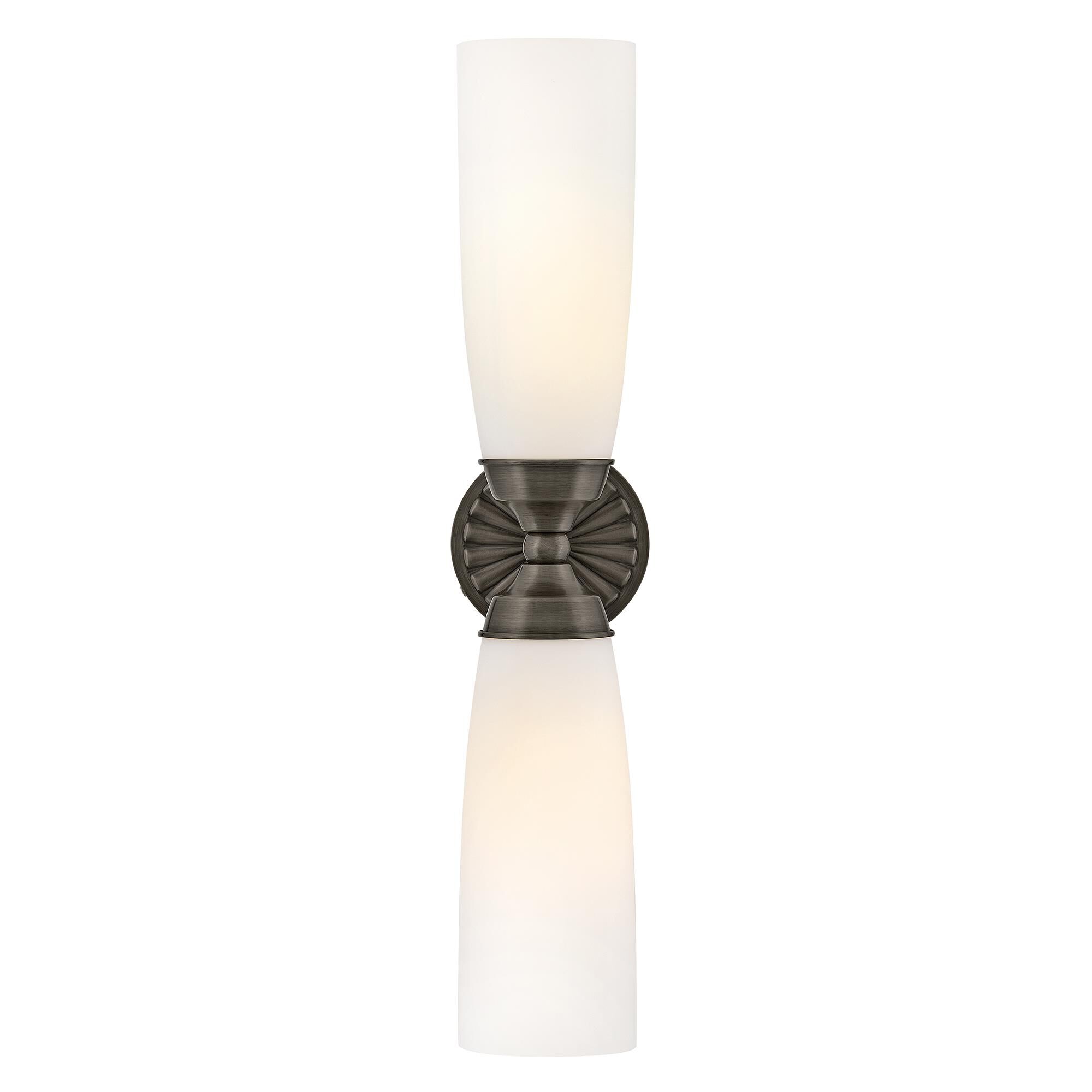 Shown in Black Oxide finish and Etched Opal glass