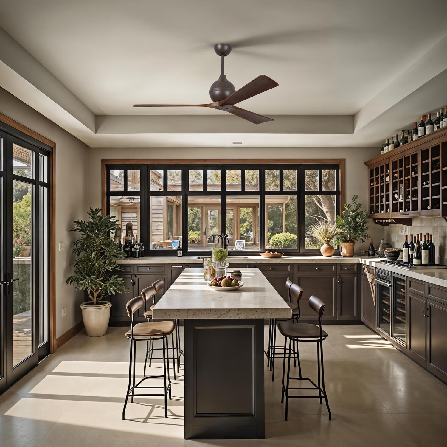 Irene 60 Inch 3 Blade Ceiling Fan by Matthews Fan Company