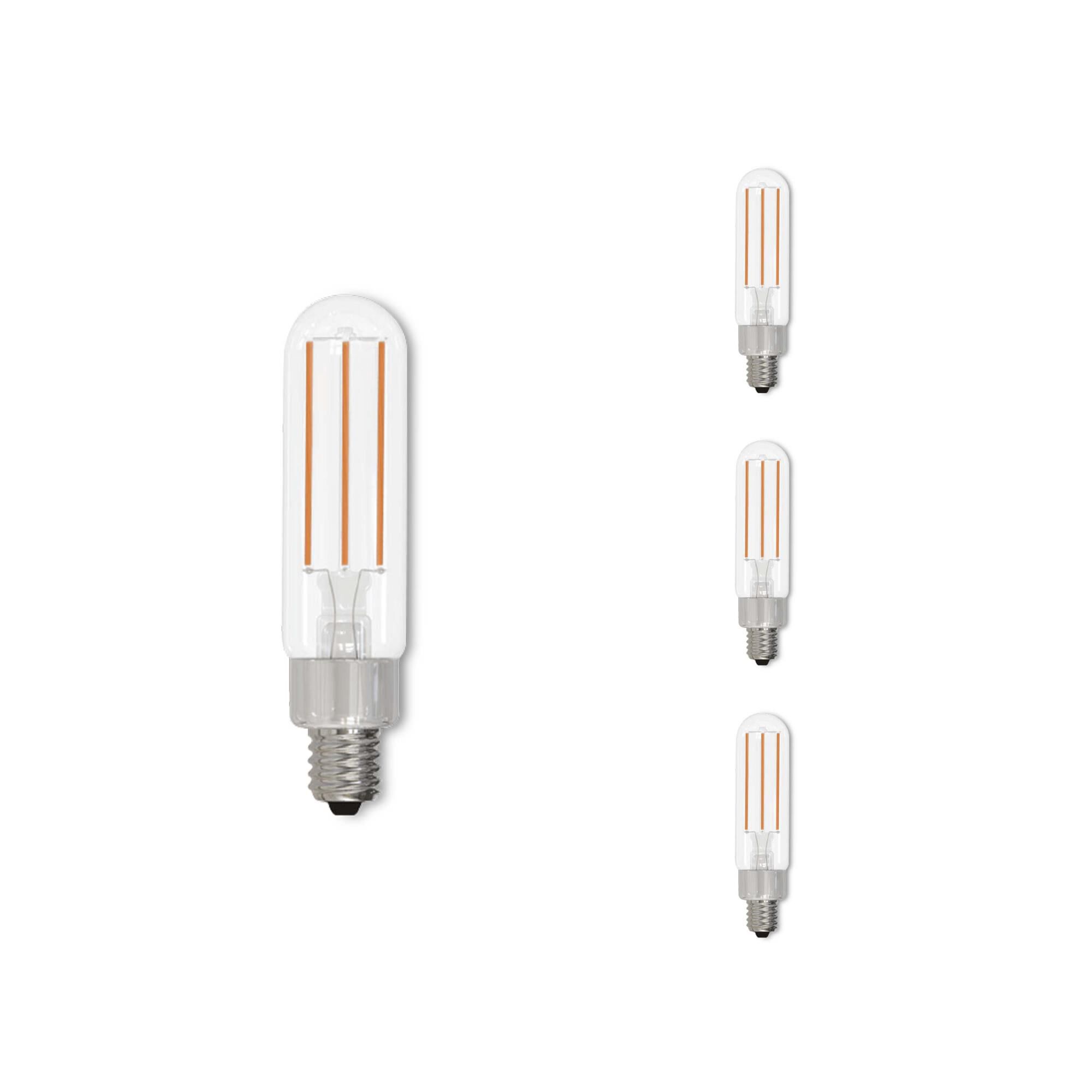 Dimmable 4.5 Watt 2700K T6 LED Light Bulb by Bulbrite