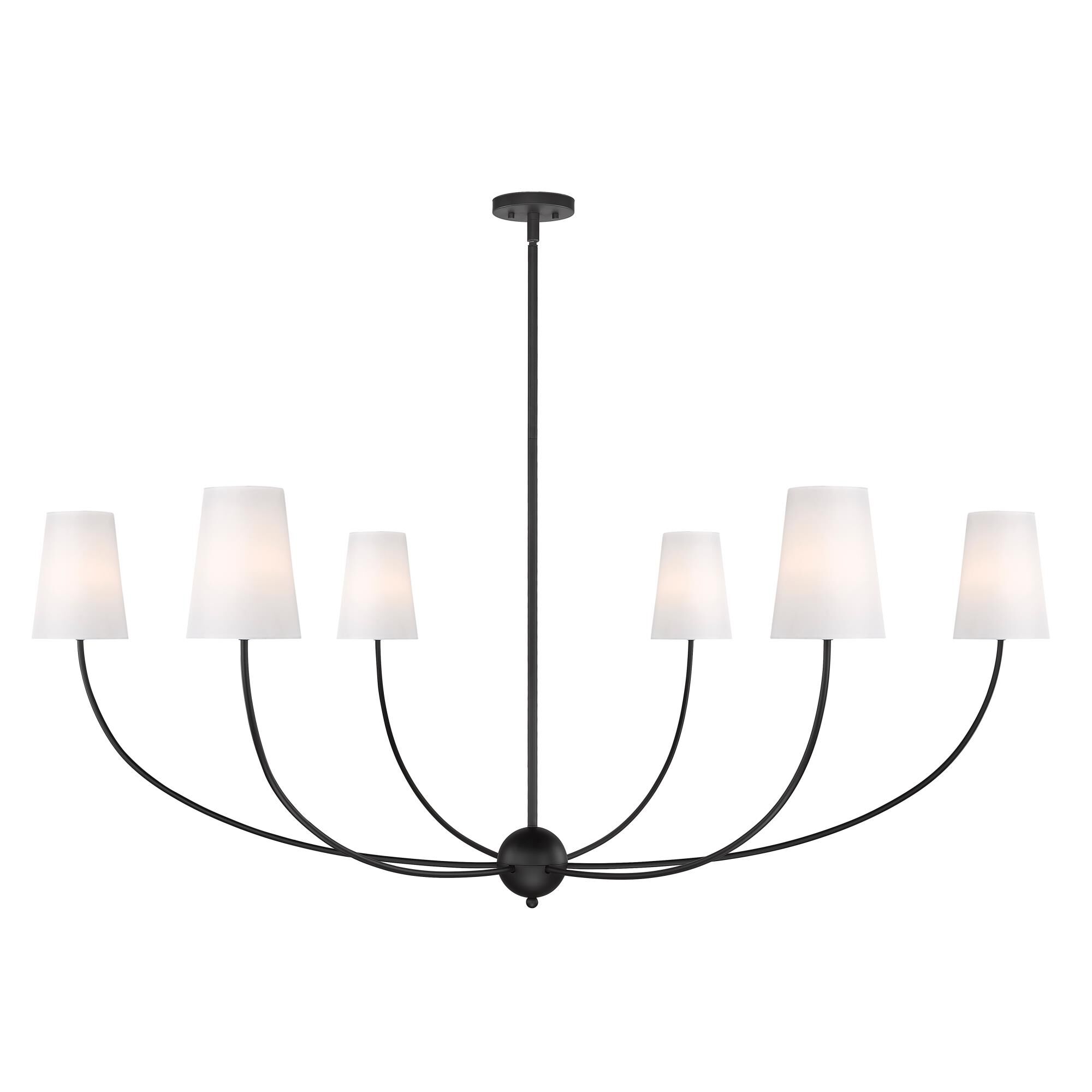 Shown in Brushed Nickel finish and White glass