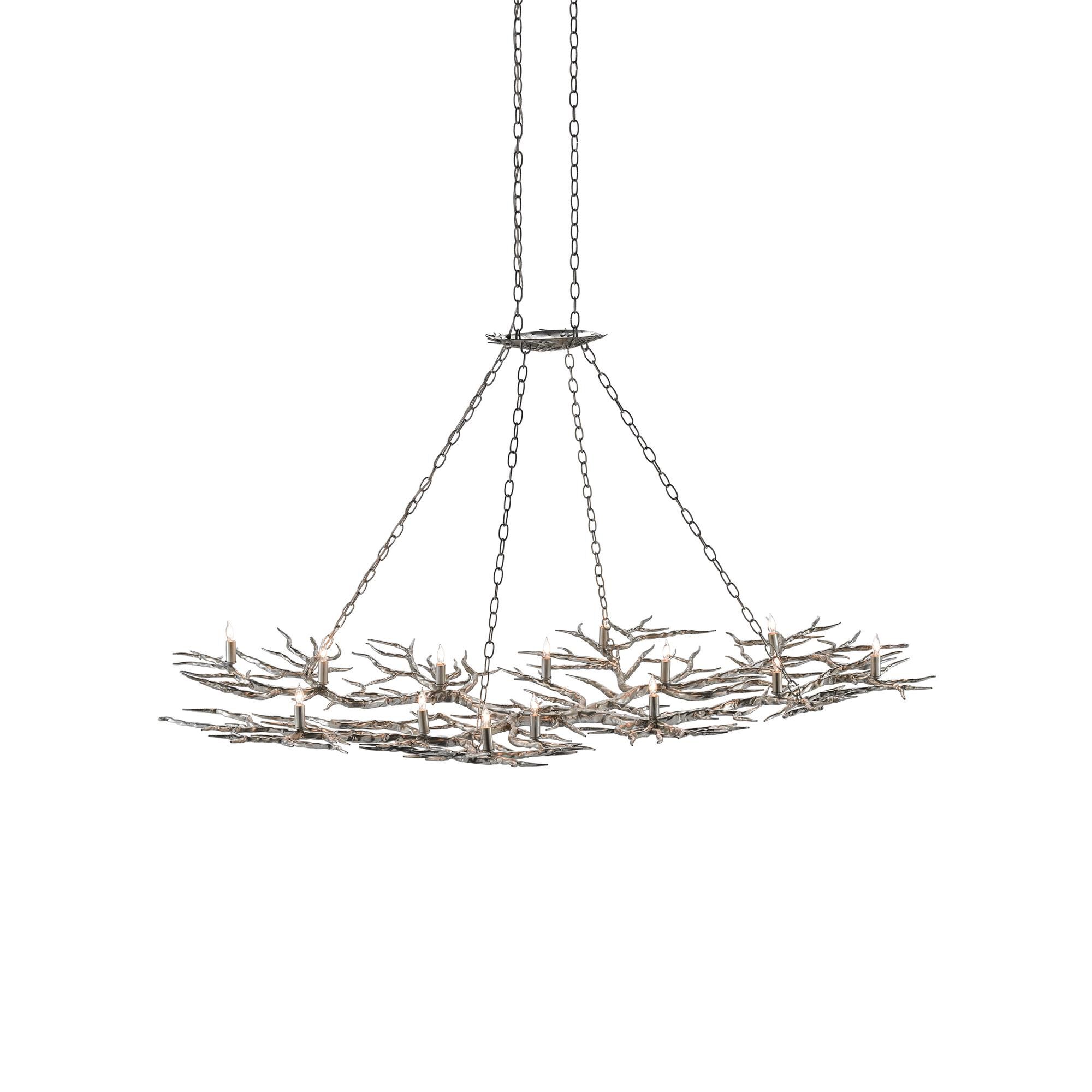 Shown in Silver Leaf finish