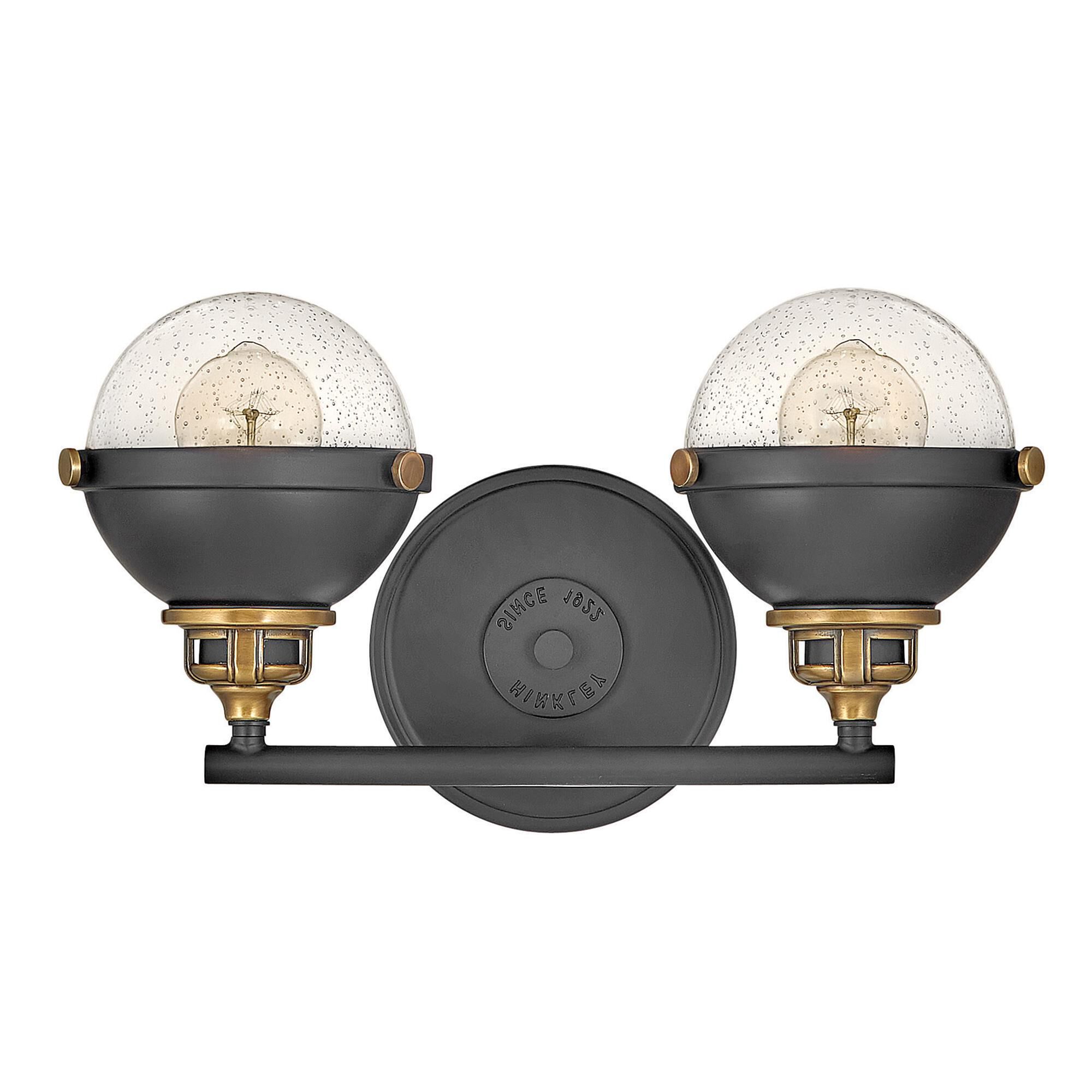 Fletcher 16 Inch 2 Light Bath Vanity Light,