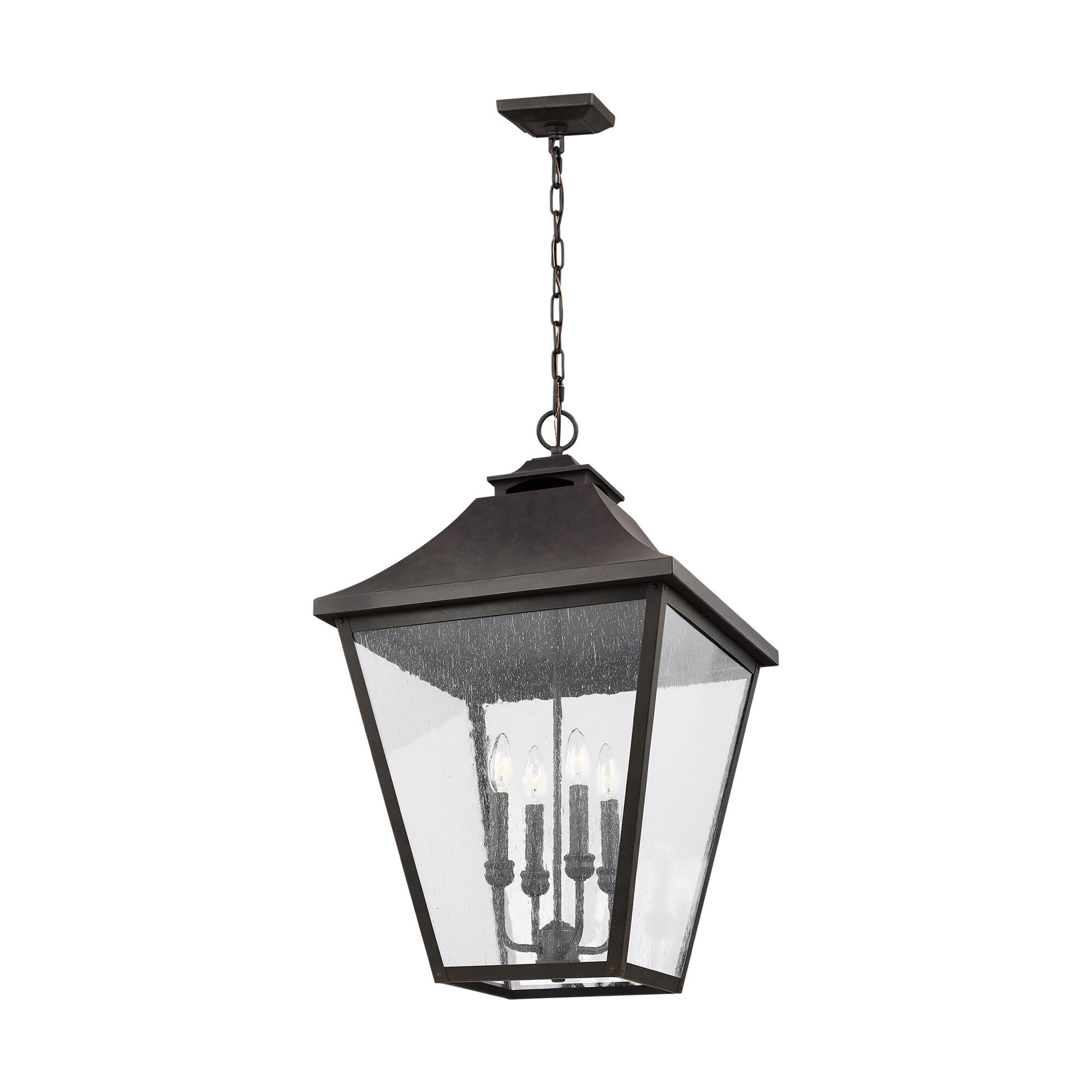 Shown in Sable finish and Clear Seeded glass