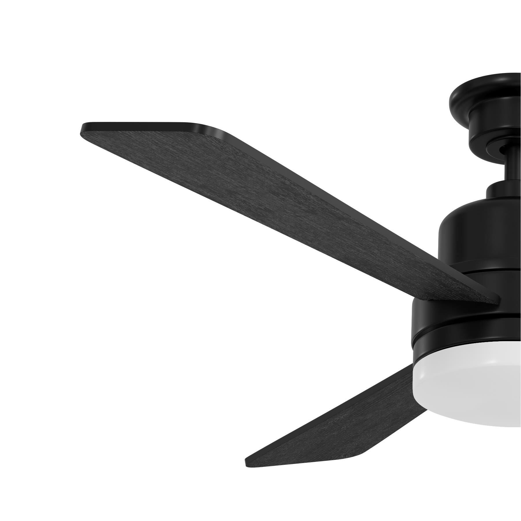 Shown in Matte Black finish and Etched Opal glass