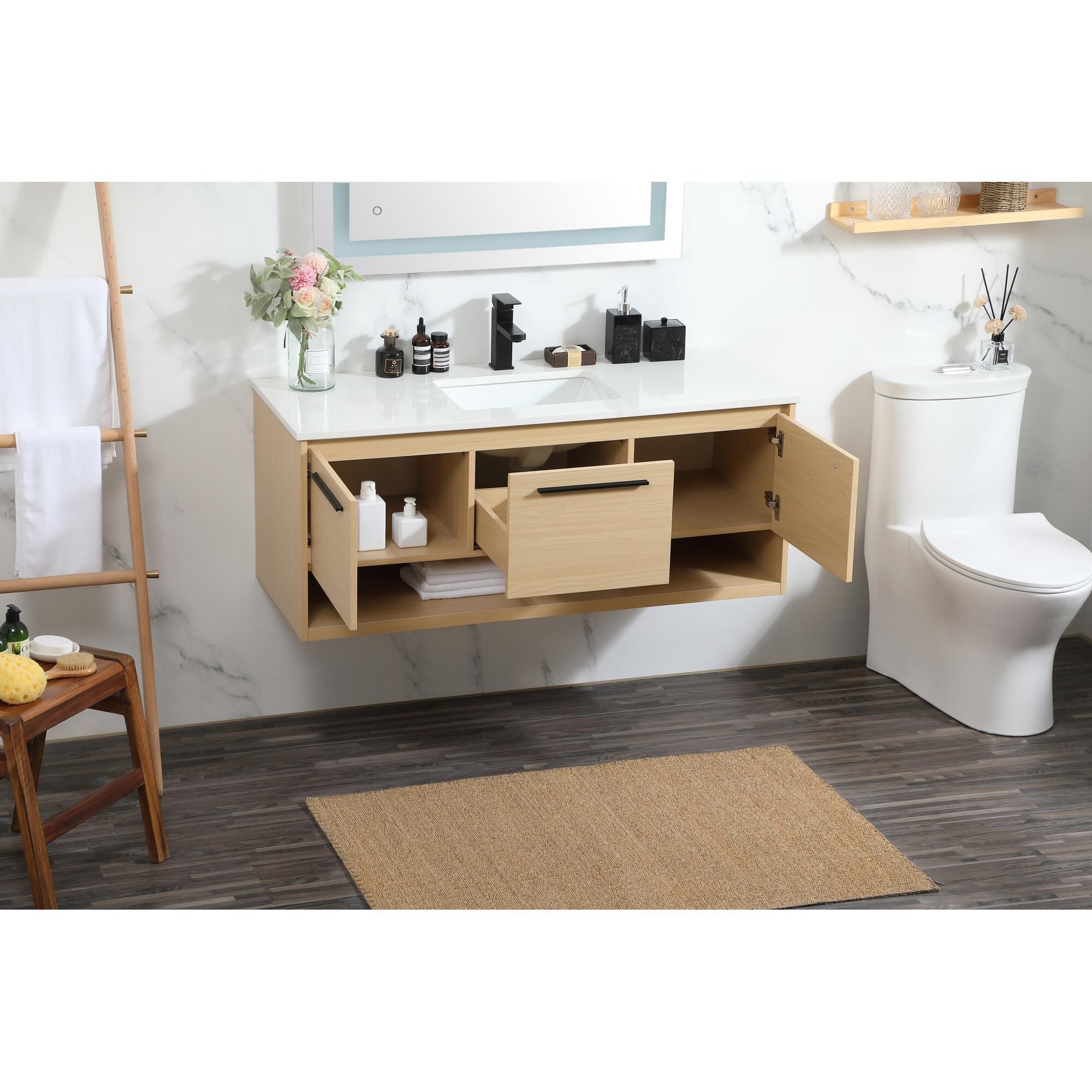 Shown in Maple finish