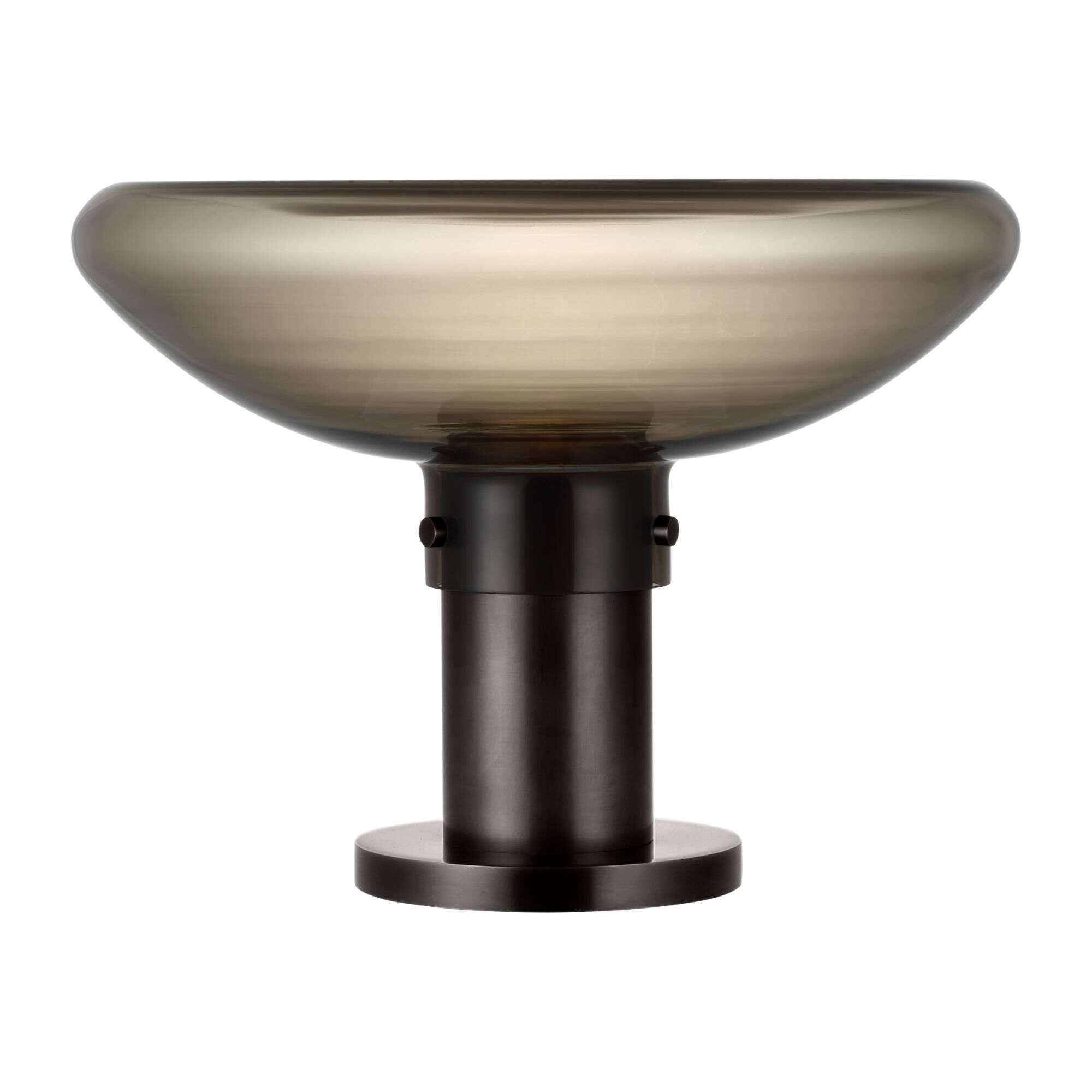 Shown in Burnished Bronze finish and Smoke glass