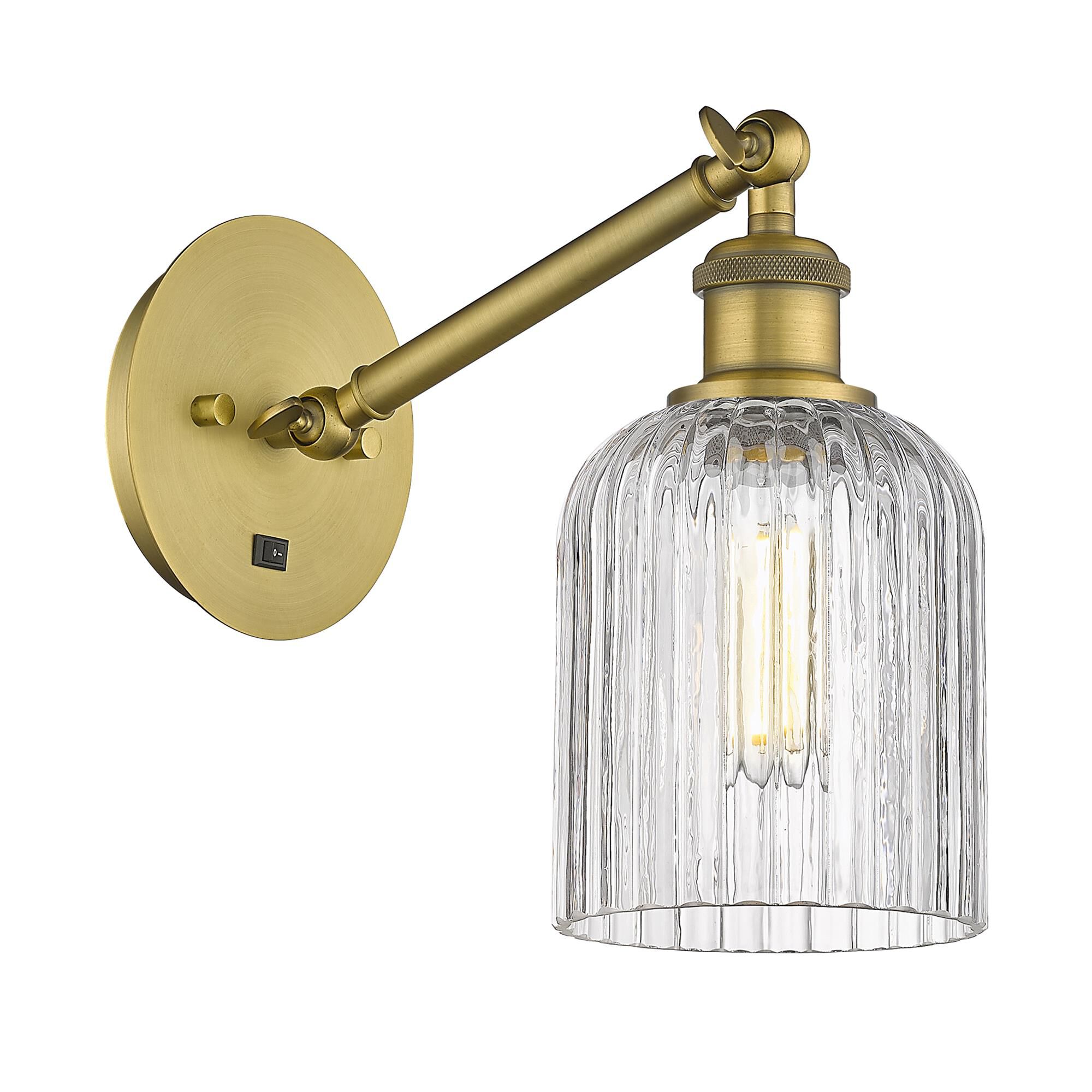 Bruno Marashlian Bridal Veil 12 Inch Wall Swing Lamp by Innovations Lighting