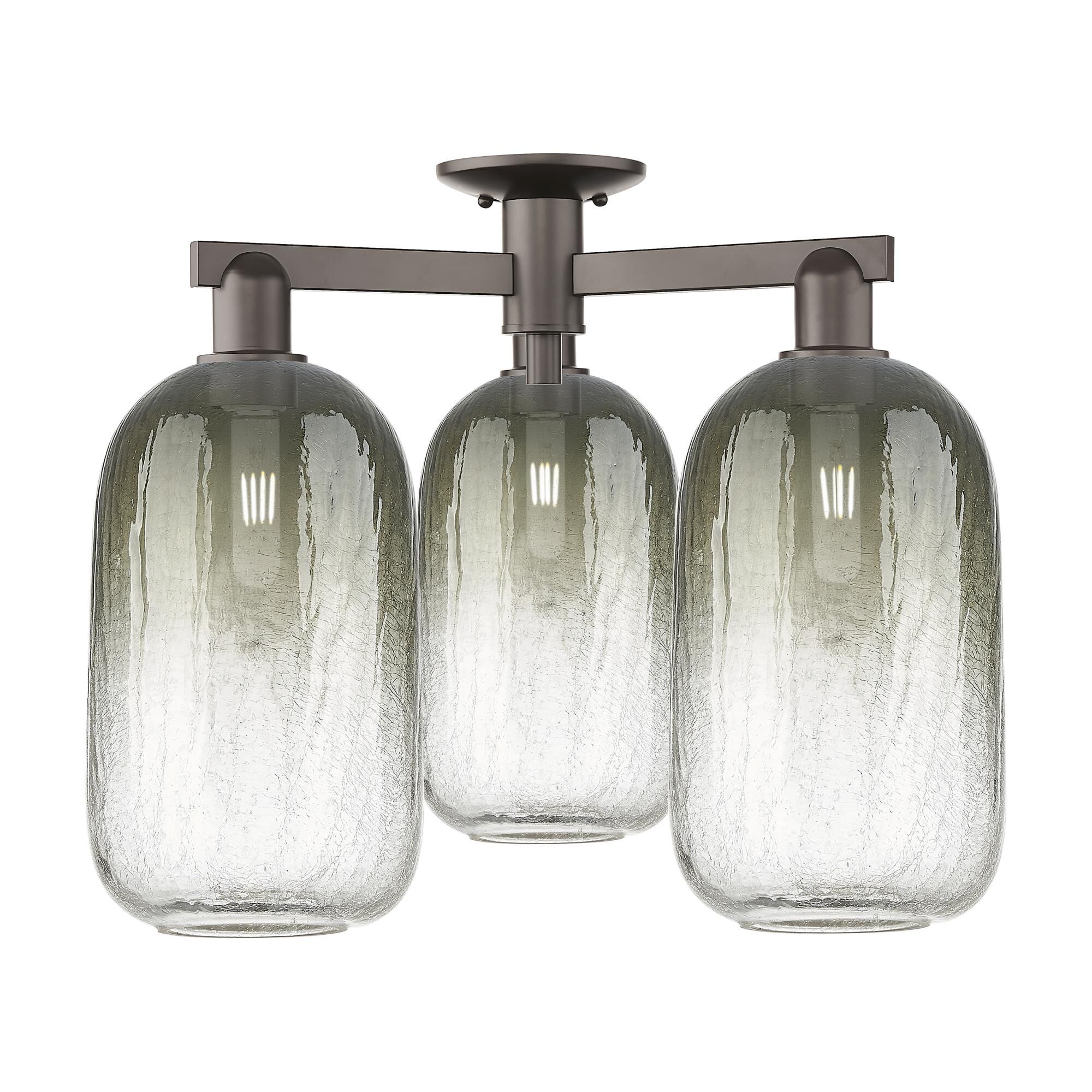 Bruno Marashlian Brookhaven Cloche 25 Inch Semi Flush Mount by Innovations Lighting