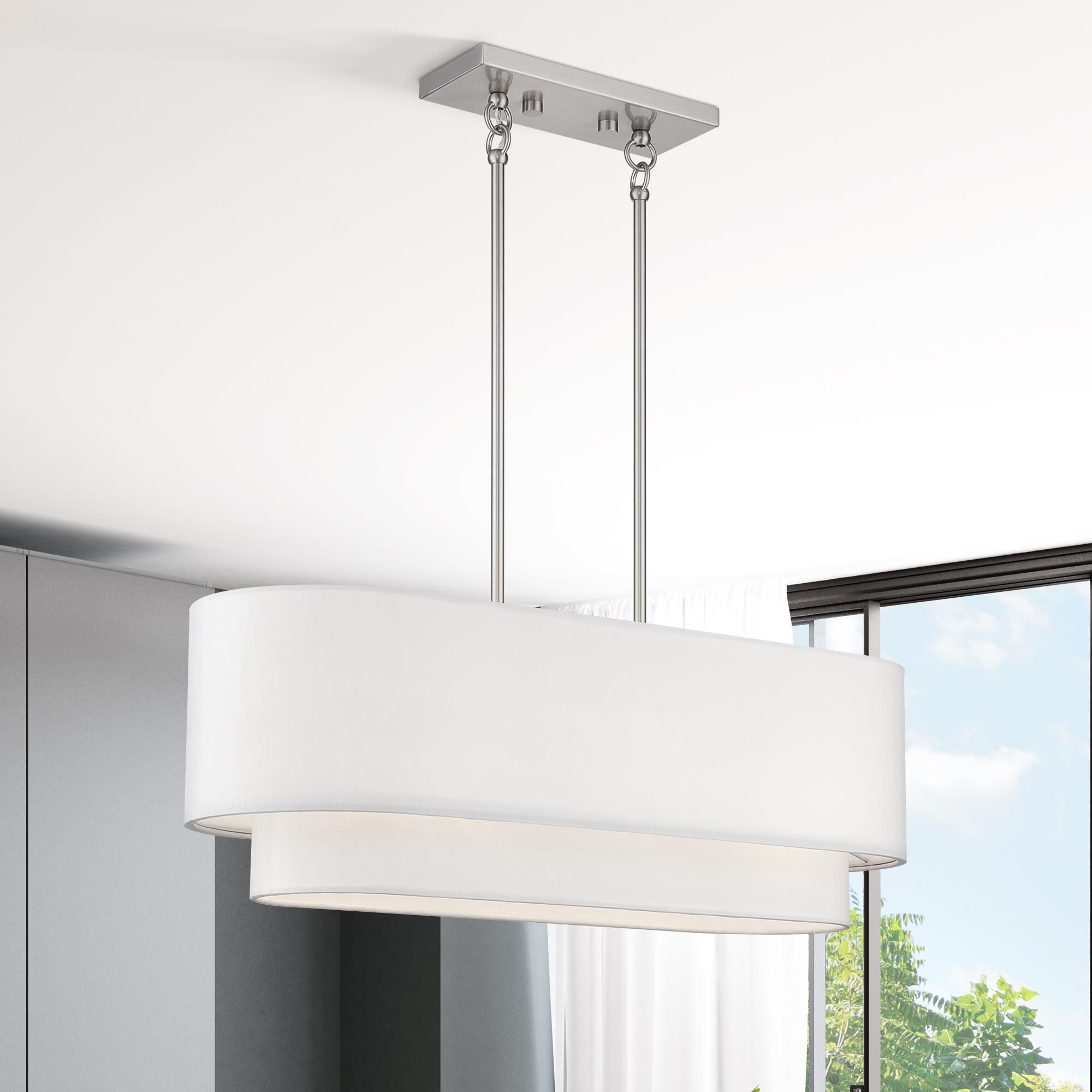 Manorwood 30 Inch Linear Suspension Light by Livex Lighting
