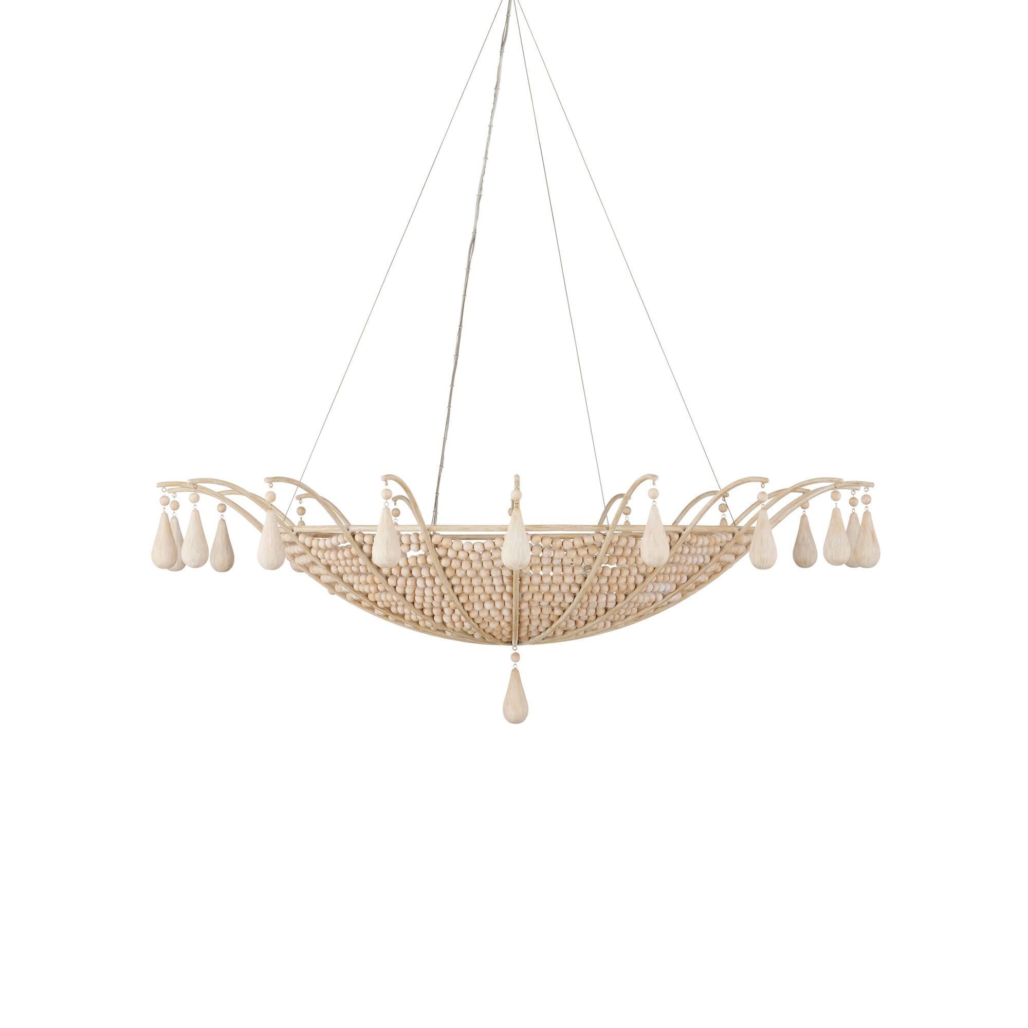 Barry Goralnick Korg 42 Inch Chandelier by Currey and Company