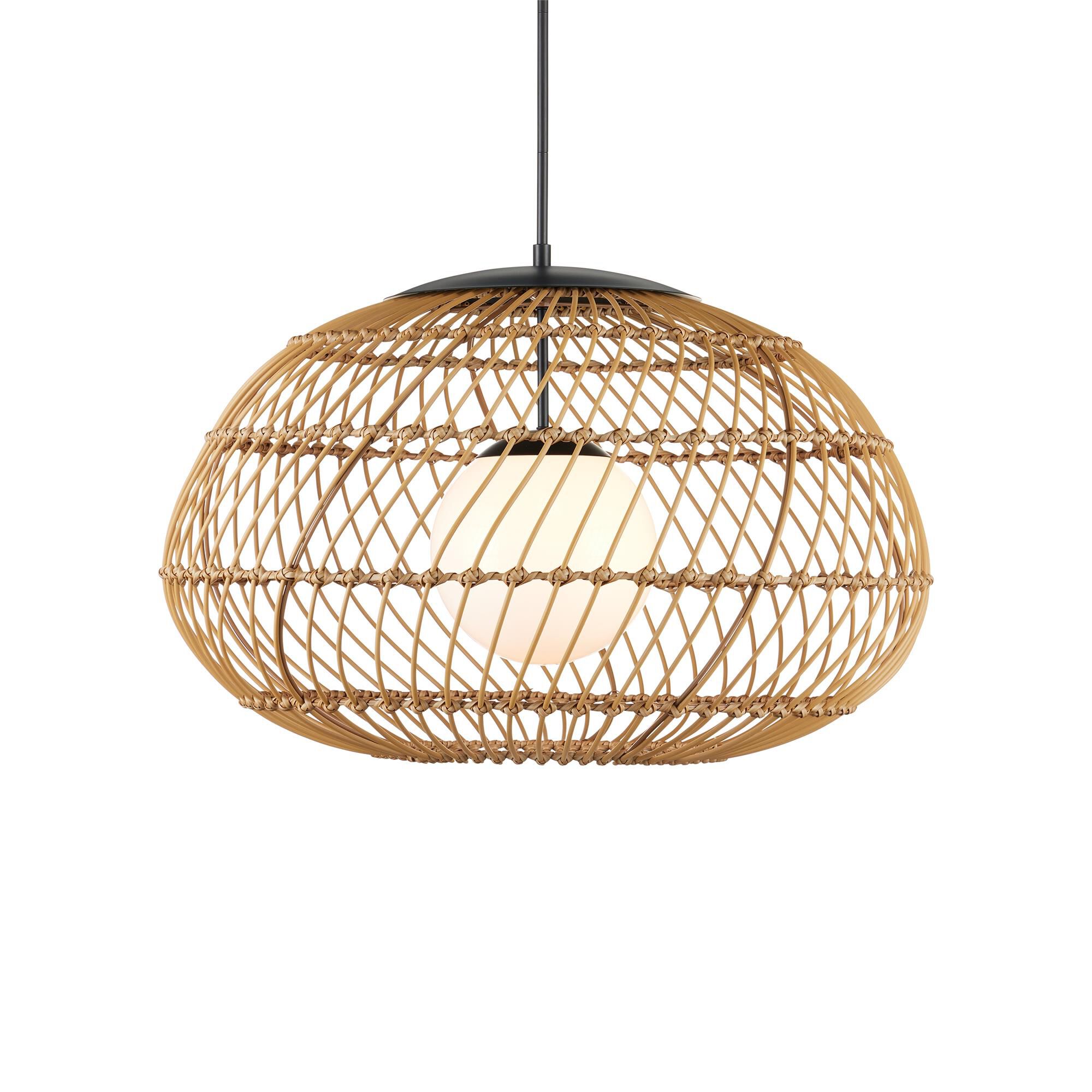 Shown in Natural, Black and Frosted White finish