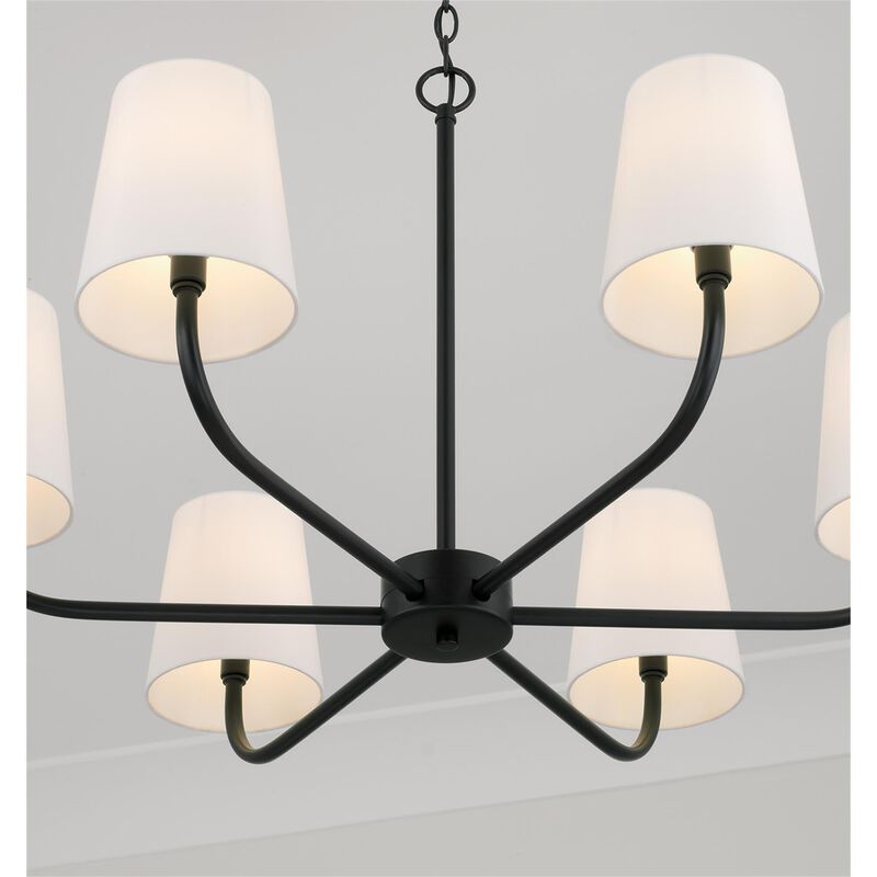 Brody 34 Inch 6 Light Chandelier by Capital Lighting Fixture Company