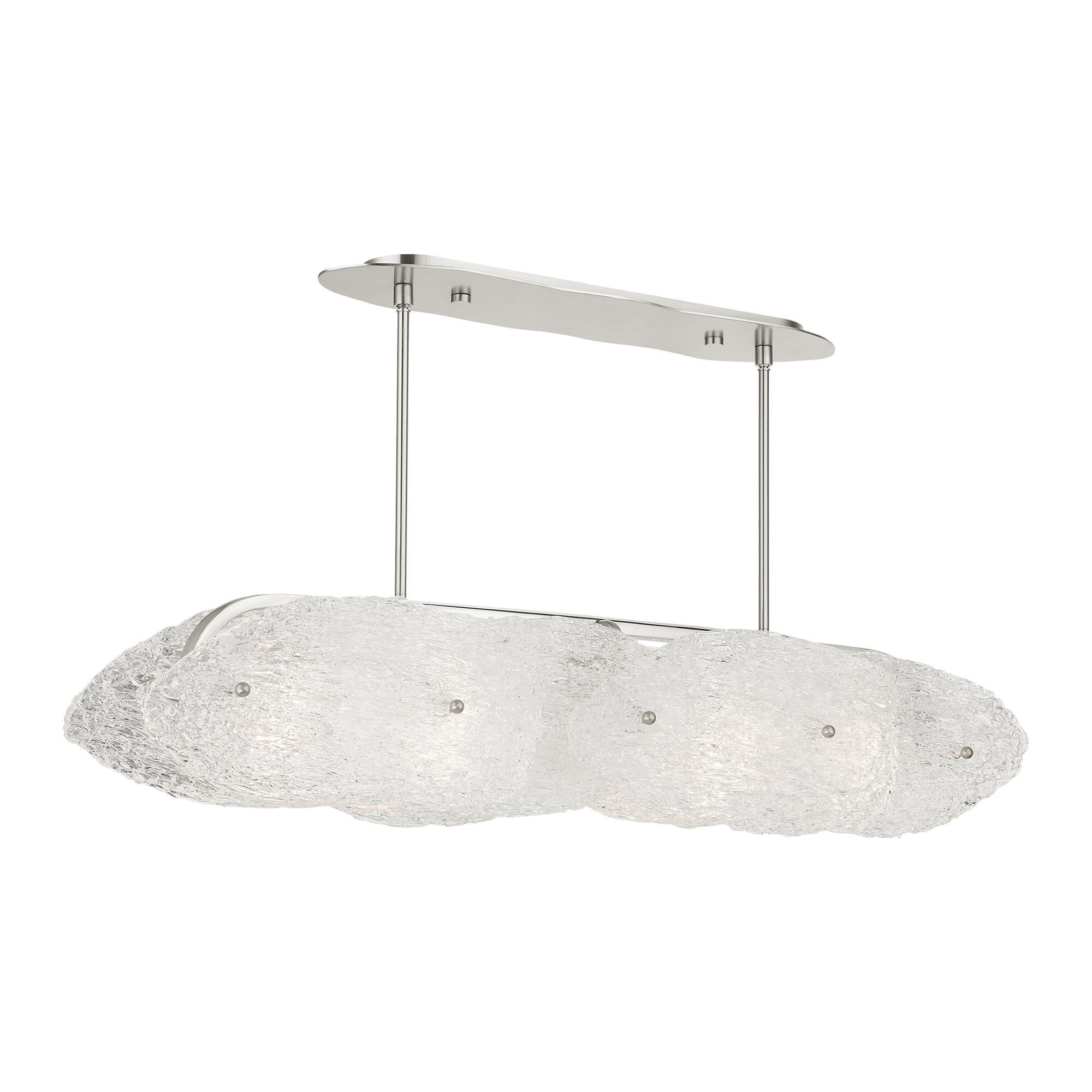 Belvidere 46 Inch 5 Light Linear Suspension Light by Livex Lighting