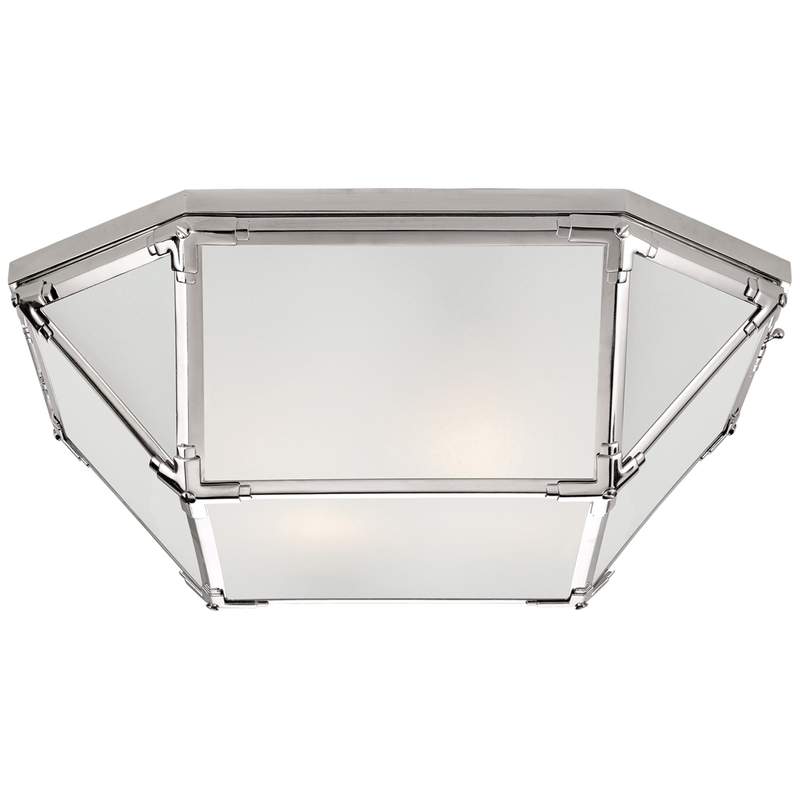 Suzanne Kasler Morris 20 Inch 4 Light Flush Mount by Visual Comfort Signature Collection