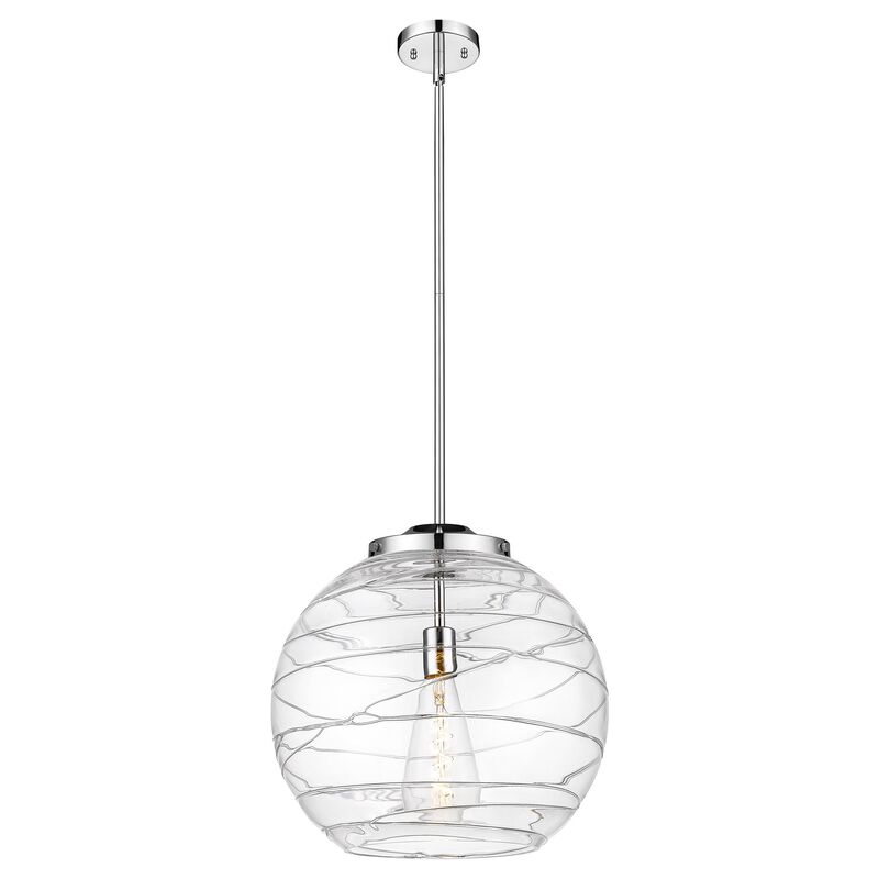 Bruno Marashlian Athens Deco Swirl 16 Inch Large Pendant by Innovations Lighting