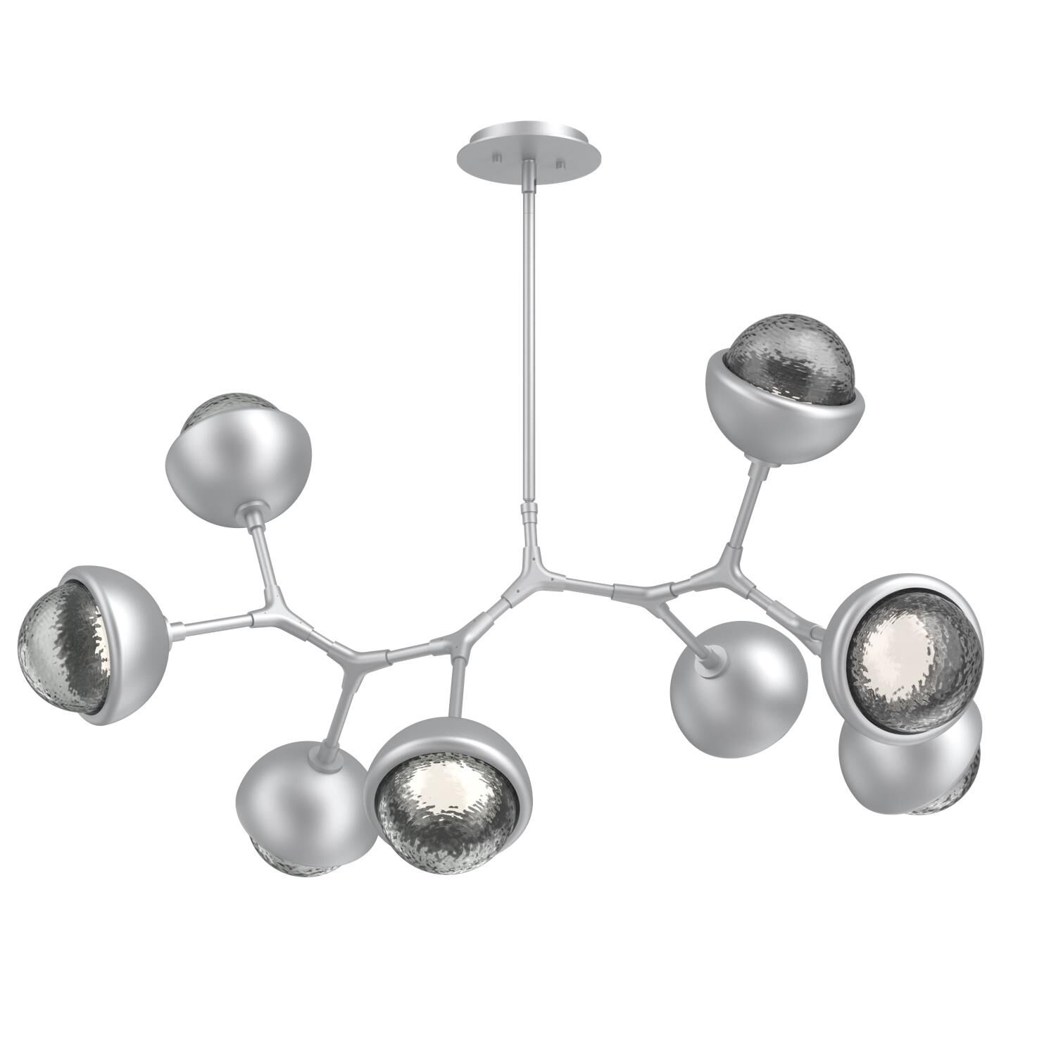 Levi Wilson Cabochon 38 Inch Linear Suspension Light by Hammerton Studio