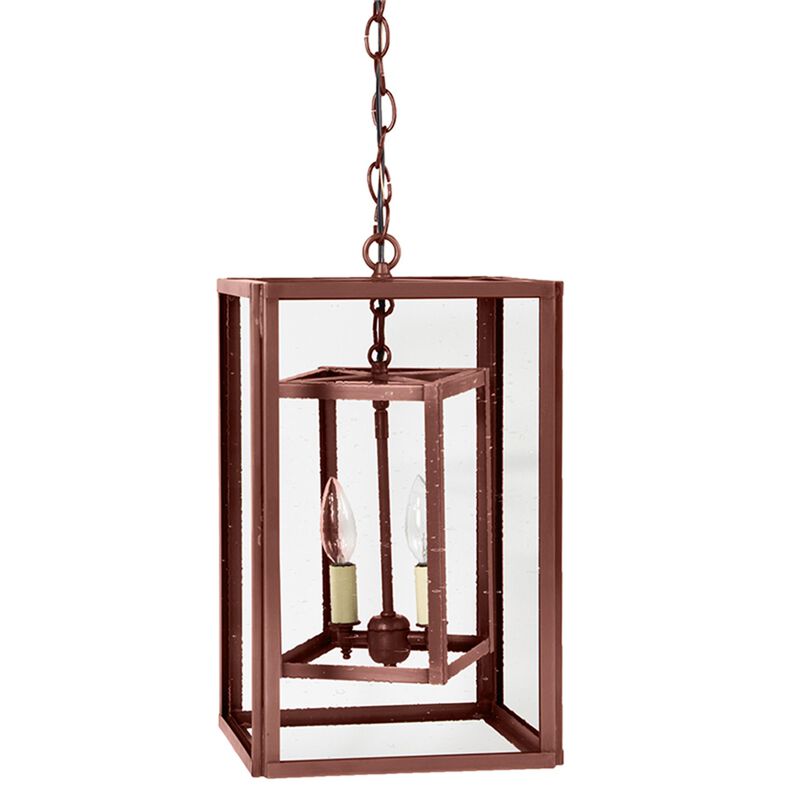 Transitional 16 Inch 2 Light Lantern Pendant by Northeast Lantern