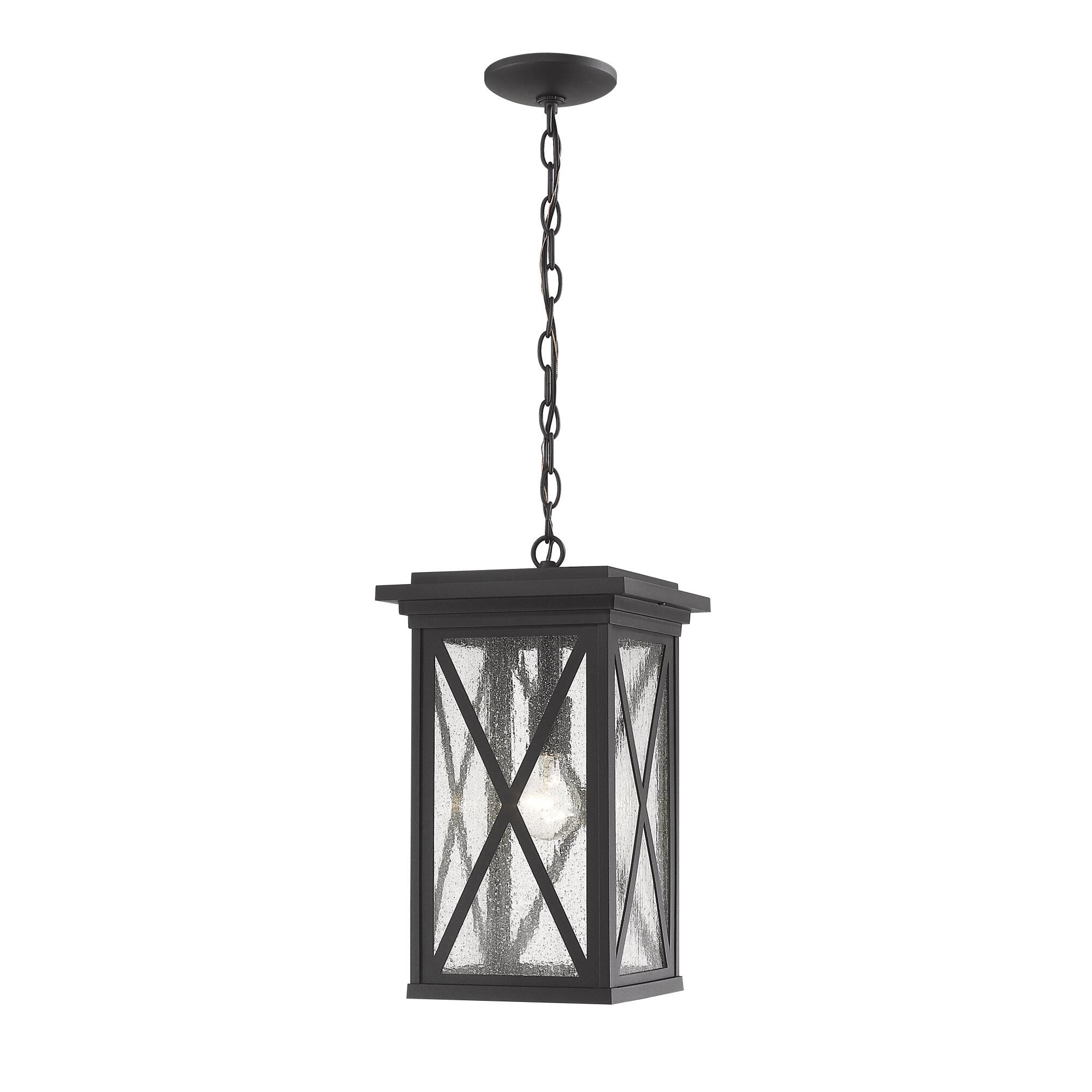Z-Lite Brookside 17 Inch Tall Outdoor Hanging Lantern