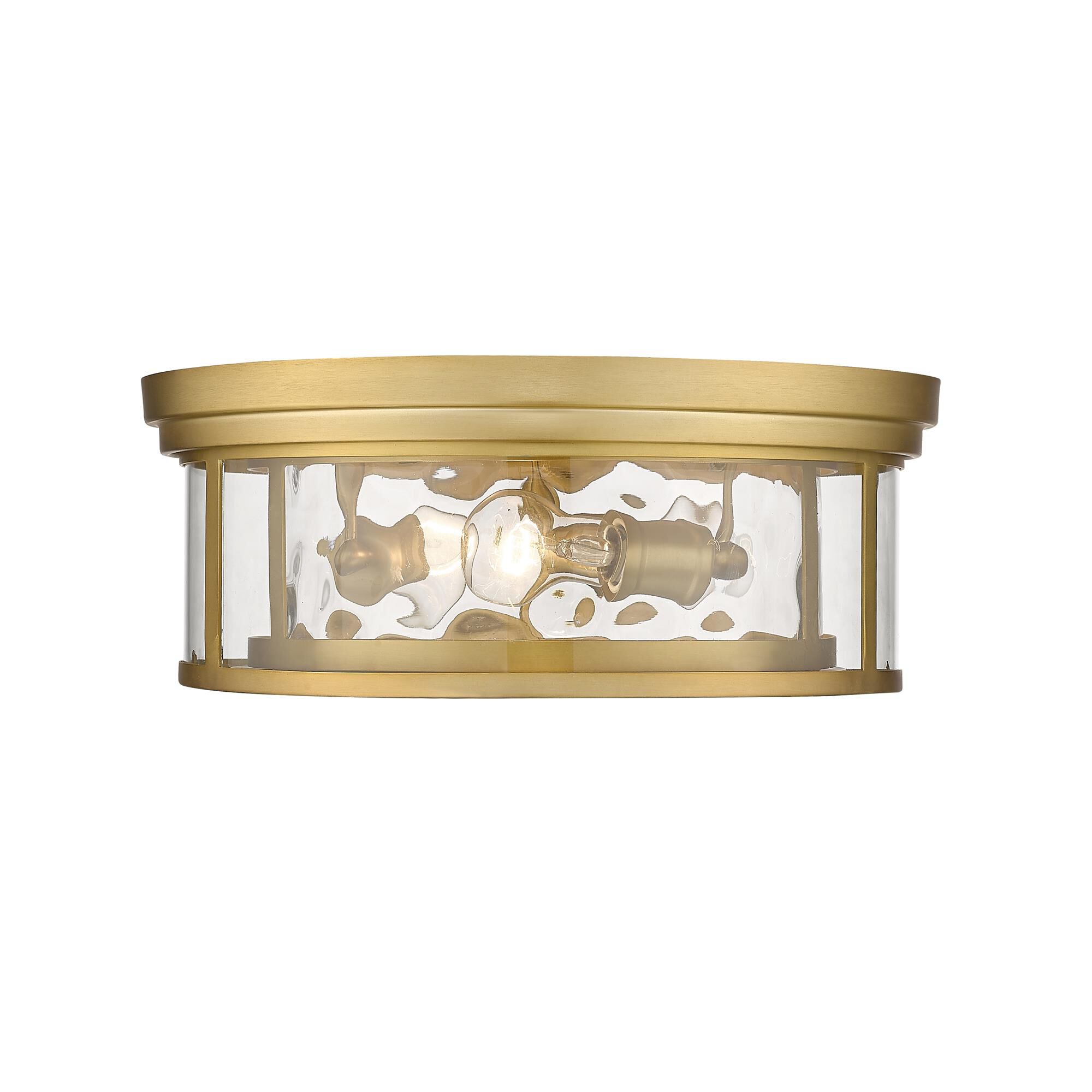 Shown in Olde Brass finish and Glass shade
