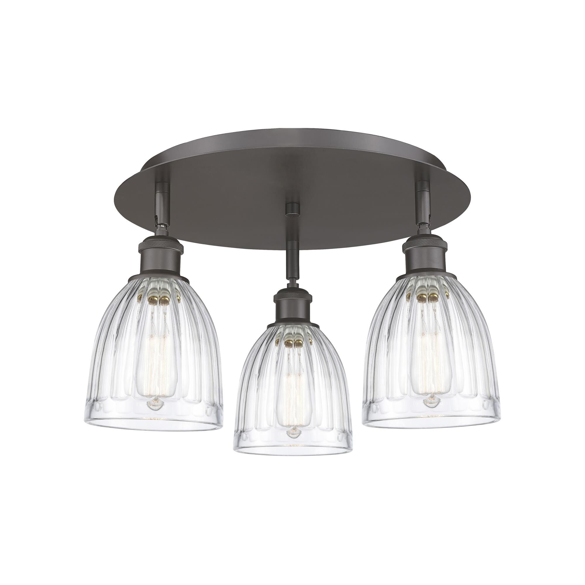 Bruno Marashlian Brookfield 18 Inch Flush Mount by Innovations Lighting