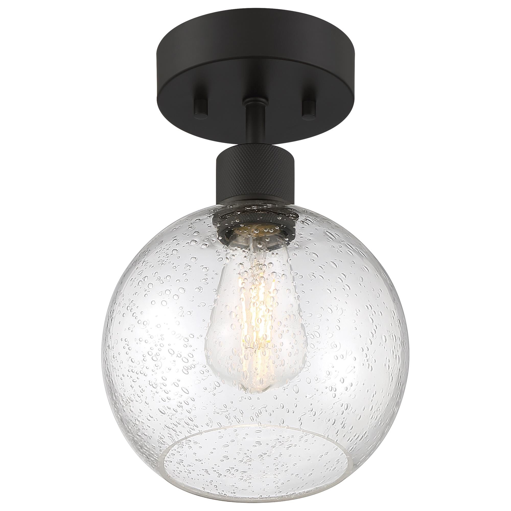 Port Nine 7 Inch 1 Light LED Semi Flush Mount by Access Lighting